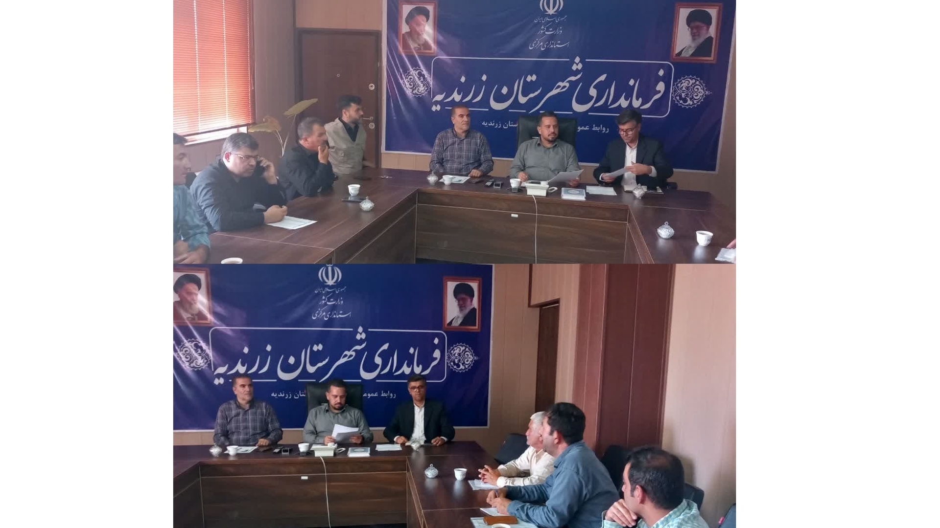 جلسـه هماهنگـی پرداخت تسهیلات طرح‌های مشمول روستاهای بخش زاویه برگزار شد