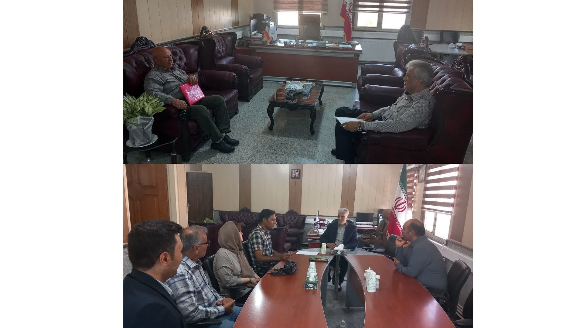 دیدار و گفتگوی صمیمی سرپرست فرمانداری زرندیه با شهروندان