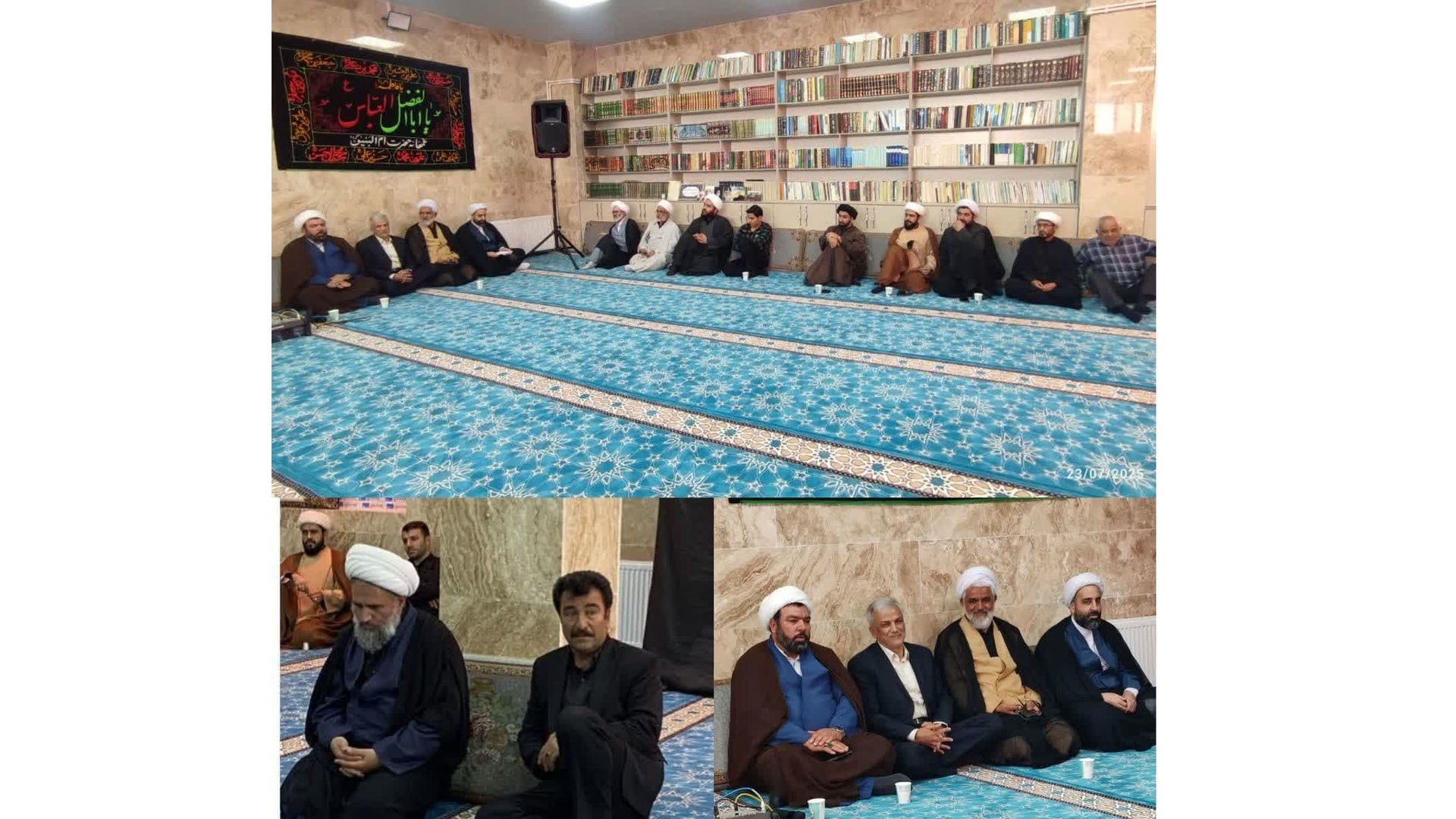 حضور سرپرست فرمانداری زرندیه در قرارگاه شهری ائمه جمعه و جماعات شهرستان