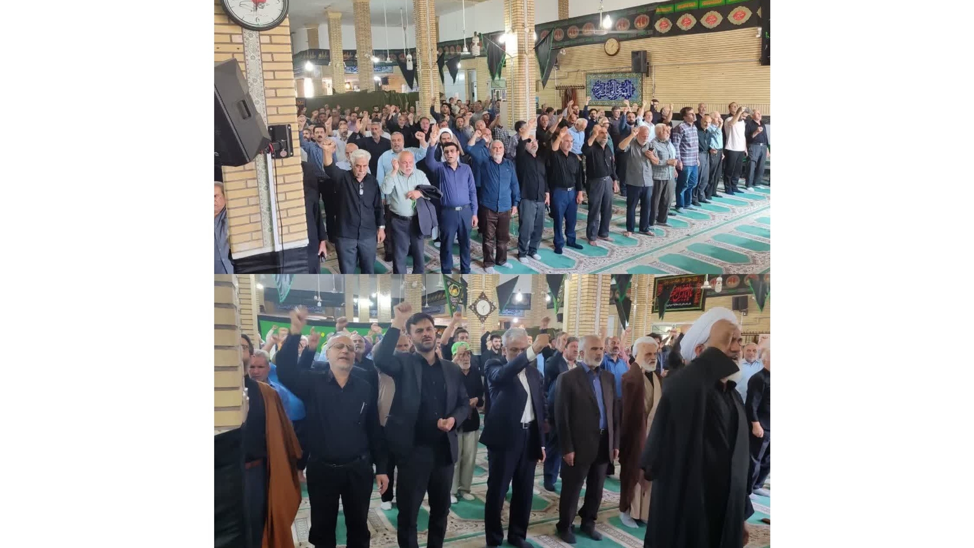 برگزاری اجتماع "جمعه‌های خشم و نصر" در نماز جمعه مامونیه