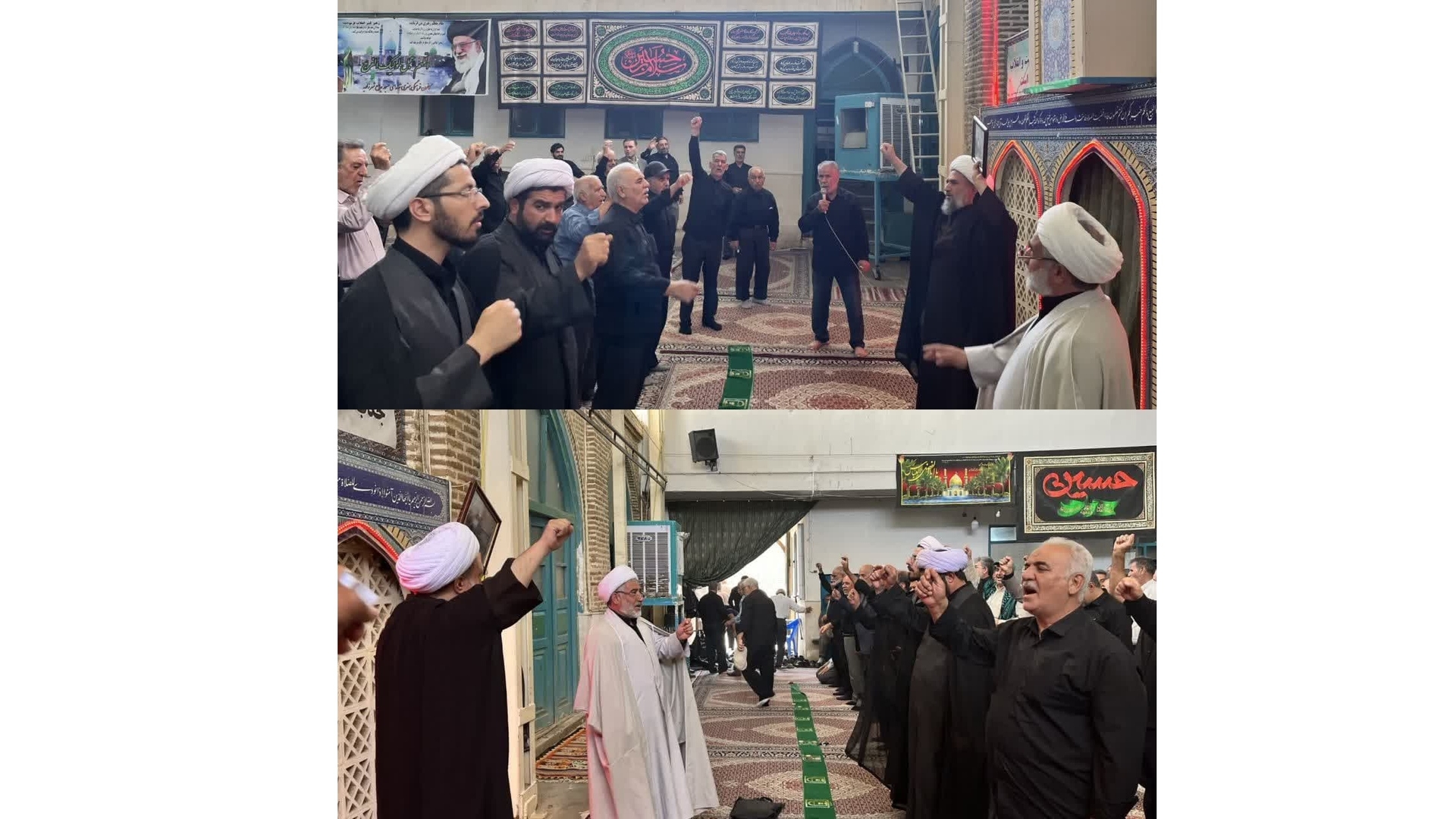 برگزاری اجتماع "جمعه‌های خشم و نصر" در نماز جمعه شهر زاویه