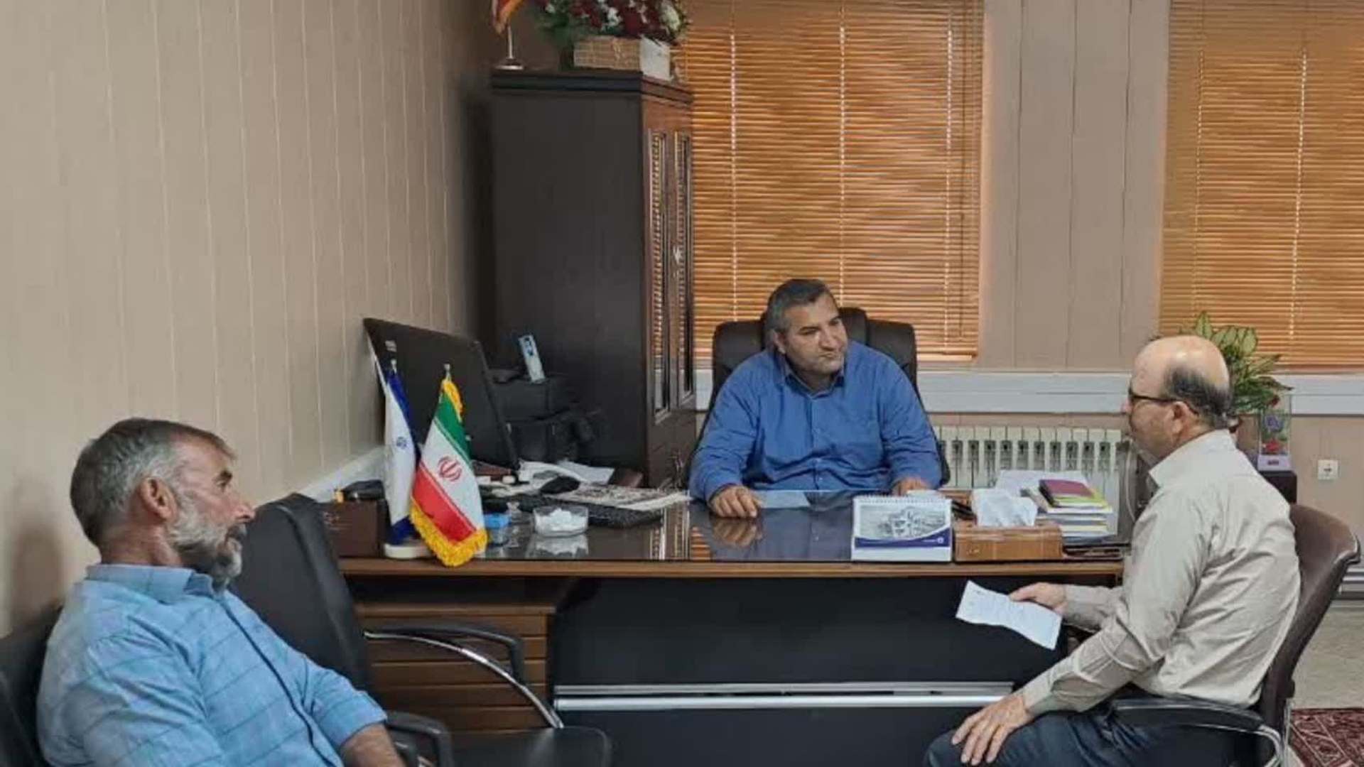 🔻دیدار و گفتگوی رئیس هیأت نظارت بر انتخابات شهرستان با فرماندار شهرستان کمیجان