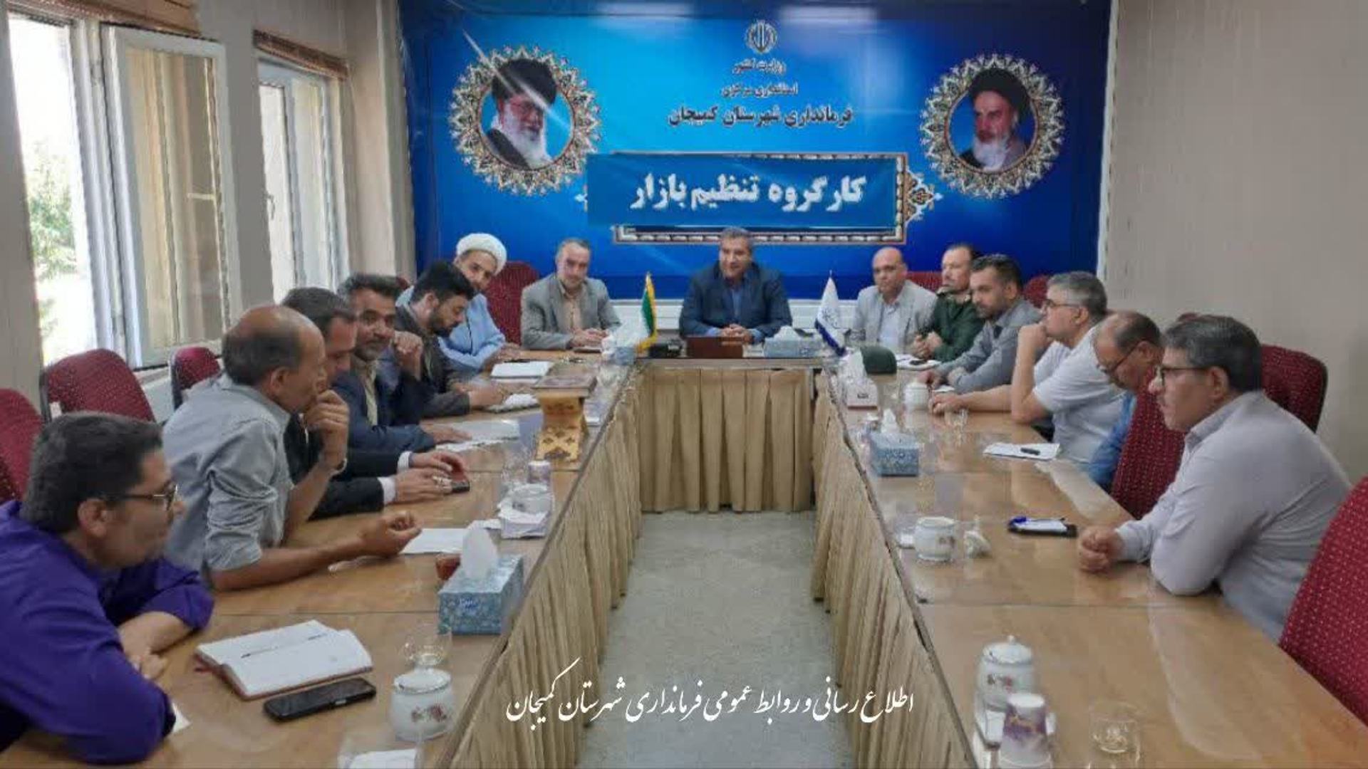 🔻 حضور فرماندار و مدیران شهرستان کمیجان در آیین بزرگداشت شهدای اقتدار و افتتاحیه کنگره شهدای شهرستان کمیجان