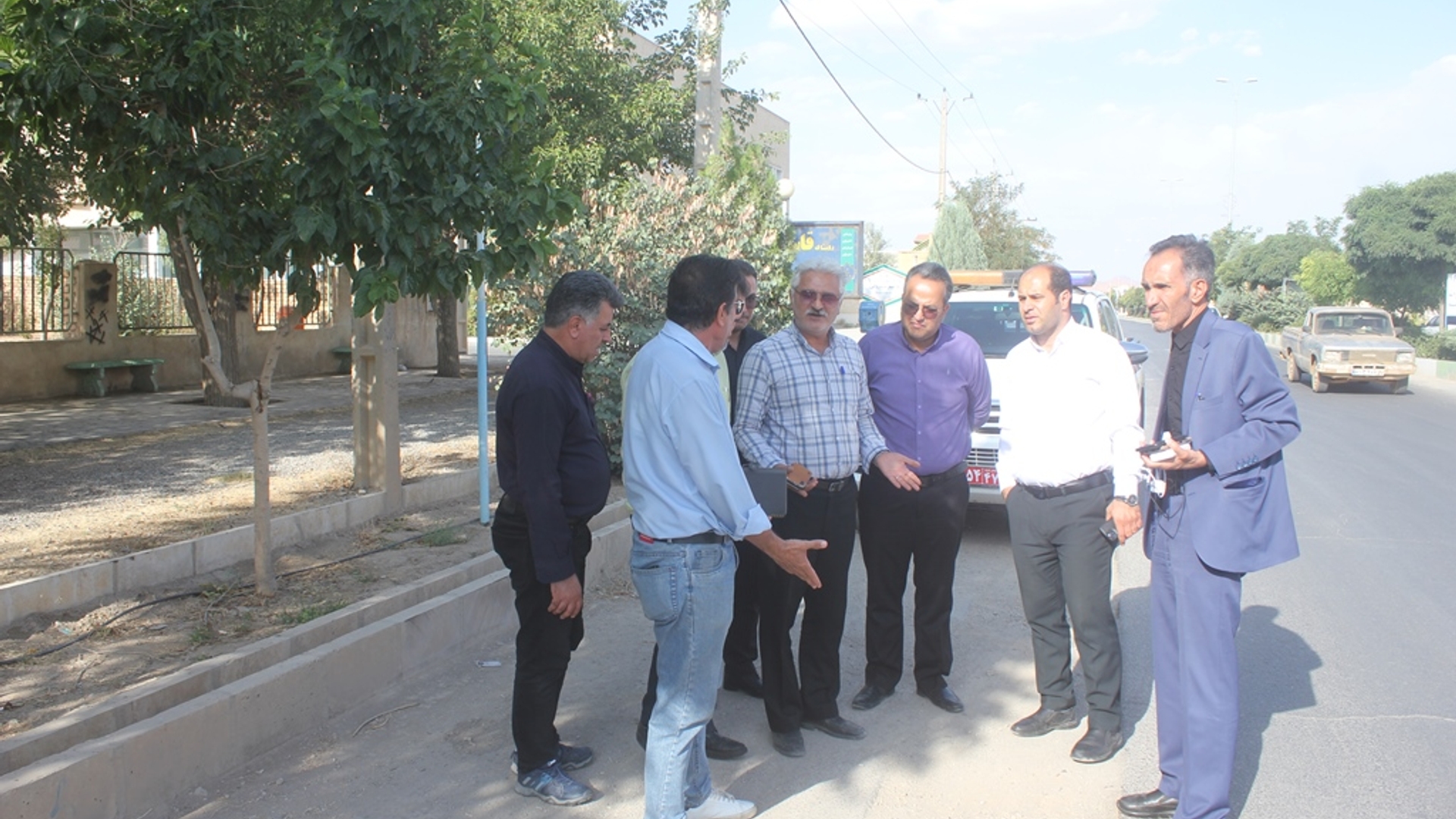 فرماندار و نماینده مردم خمین در مجلس از محور خمین – محلات بازدید کردند