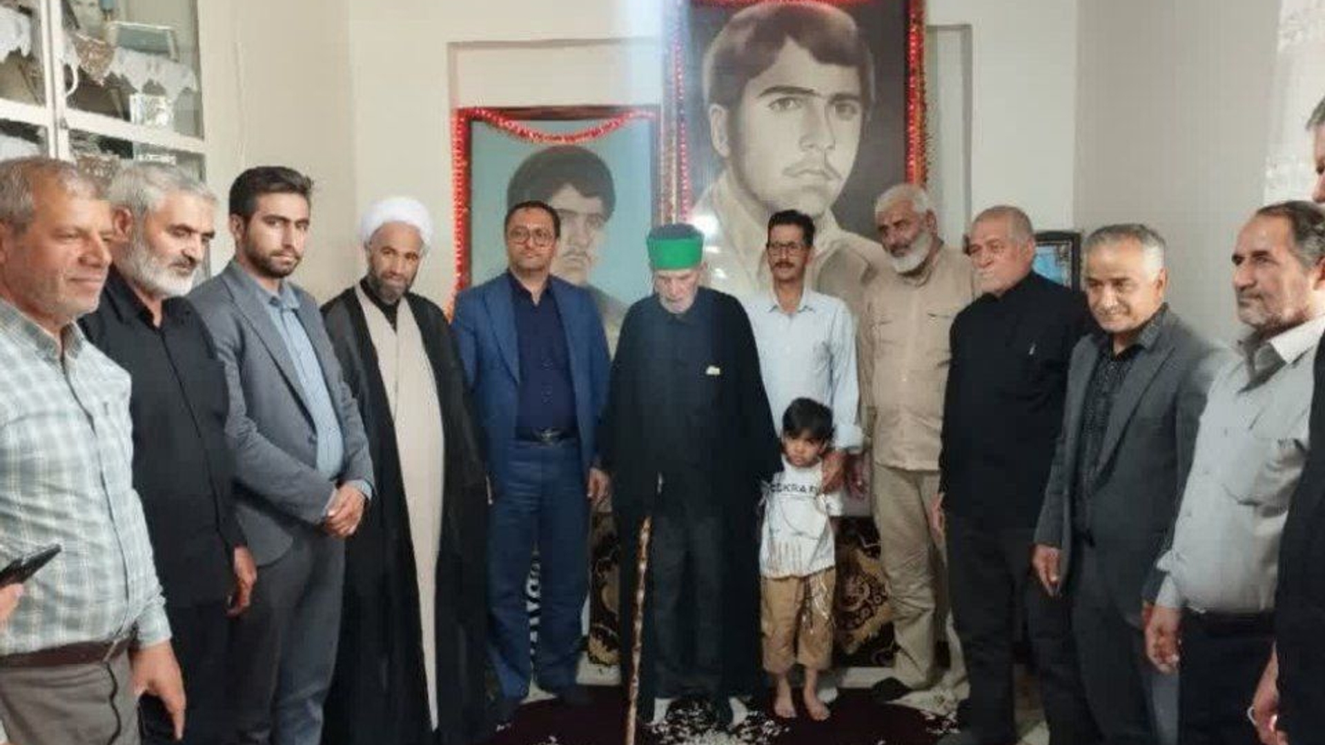 💠 دیدار و تجلیل از پدر شهید معظم سید فخرالدین حسینی