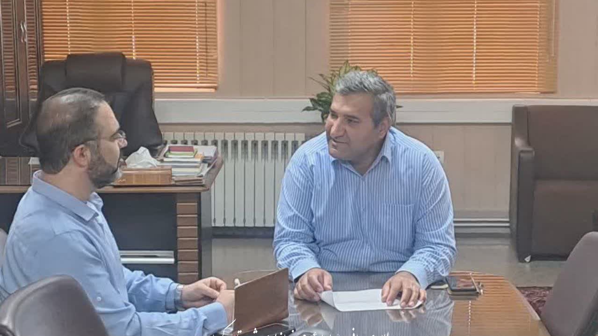 🔻 بررسی مسائل حوزه آب شرب در دیدار مدیر آب و فاضلاب با فرماندار شهرستان کمیجان