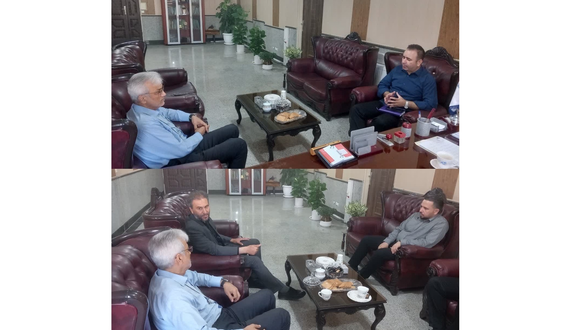 بررسی مسائل دامپزشکی و شهرک‌های صنعتی در دیدار صبحگاهی مدیران با سرپرست فرمانداری زرندیه