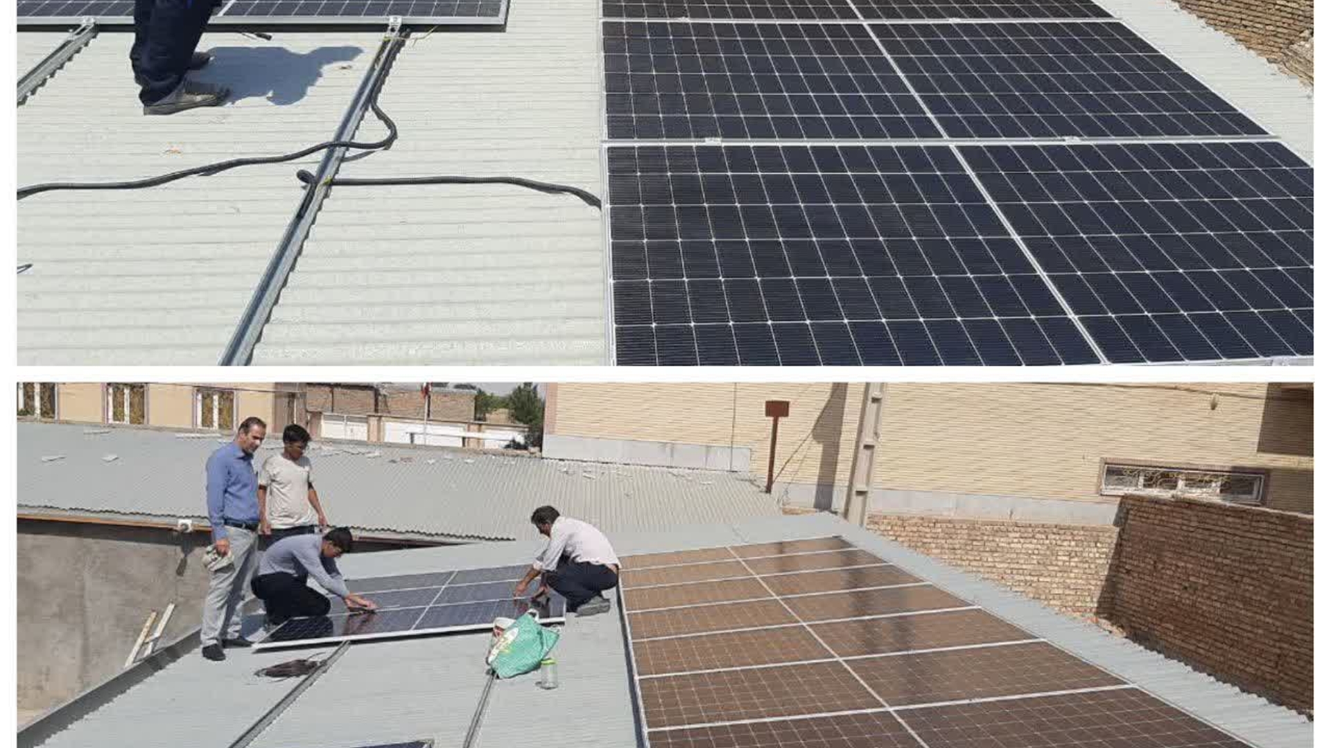 🔻فرمانداری شهرستان کمیجان پیشرو در توسعه انرژی پاک با احداث نیروگاه خورشیدی ۱۰ کیلوواتی