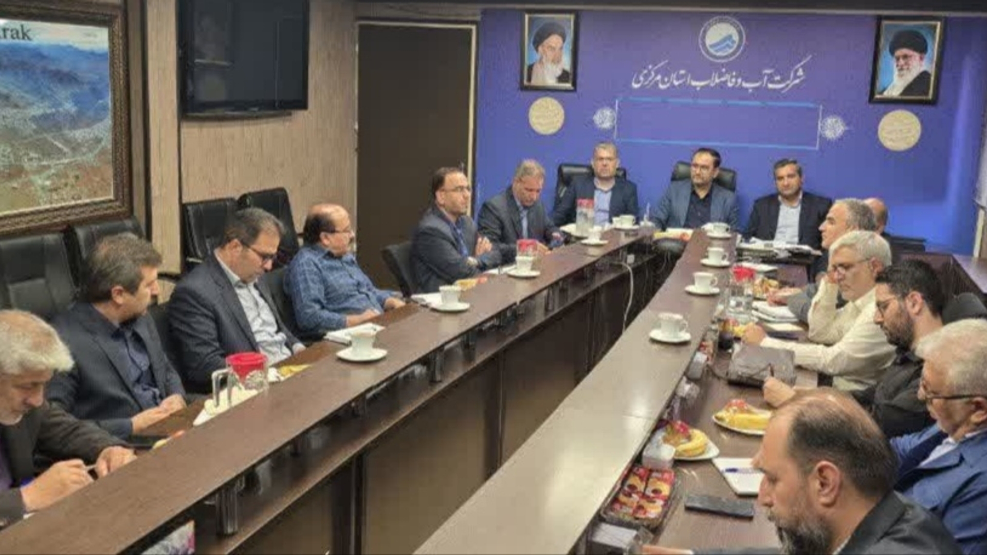 بررسی مسائل آب شرب شهرستان‌های خنداب و کمیجان