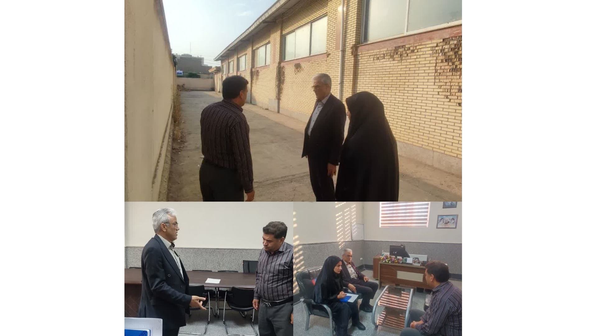 بازدید سرزده سرپرست فرمانداری زرندیه از اداره ورزش و جوانان شهرستان