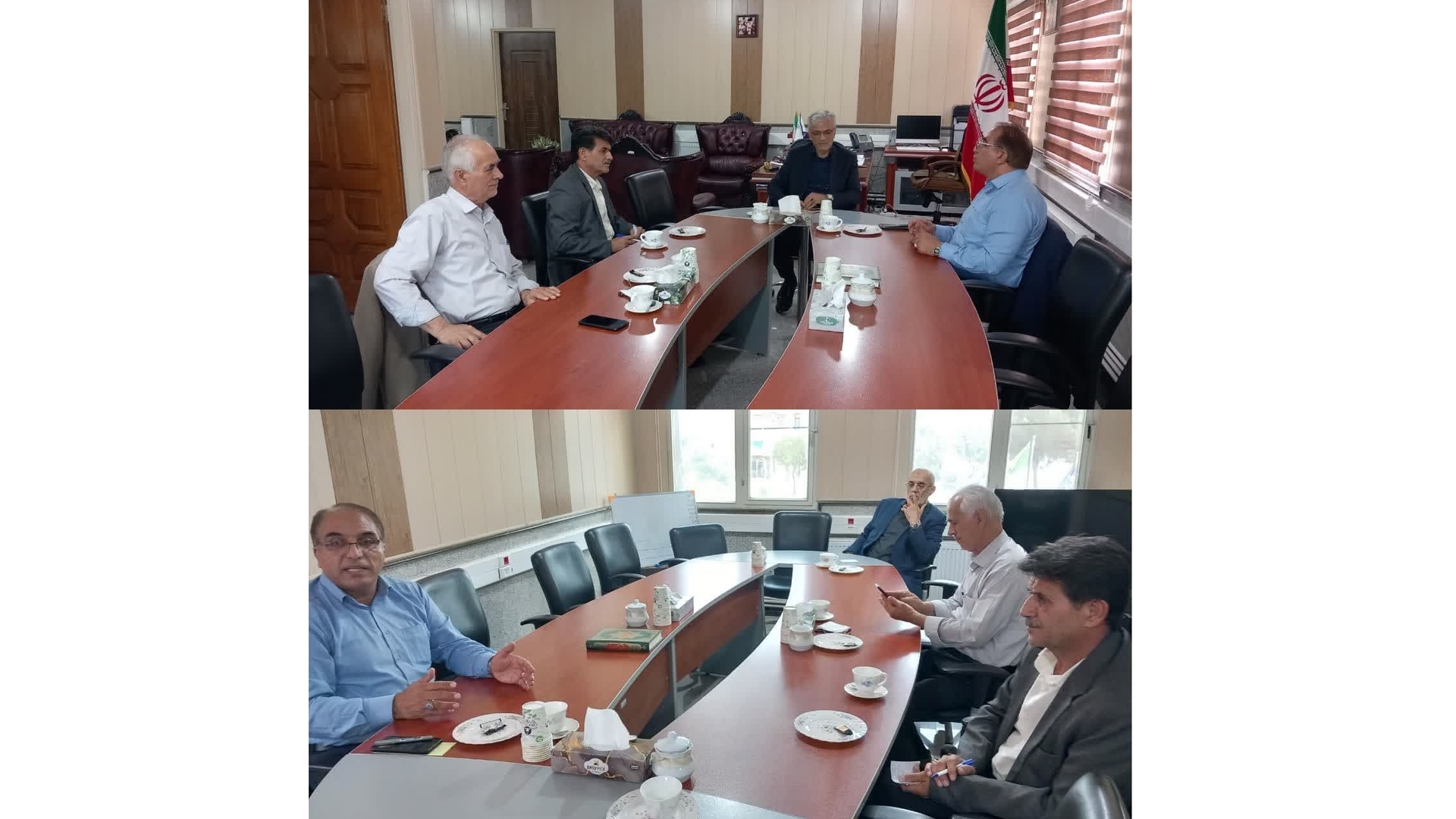 دیدار شهردار و اعضای شورای اسلامی شهر مامونیه با سرپرست فرمانداری زرندیه