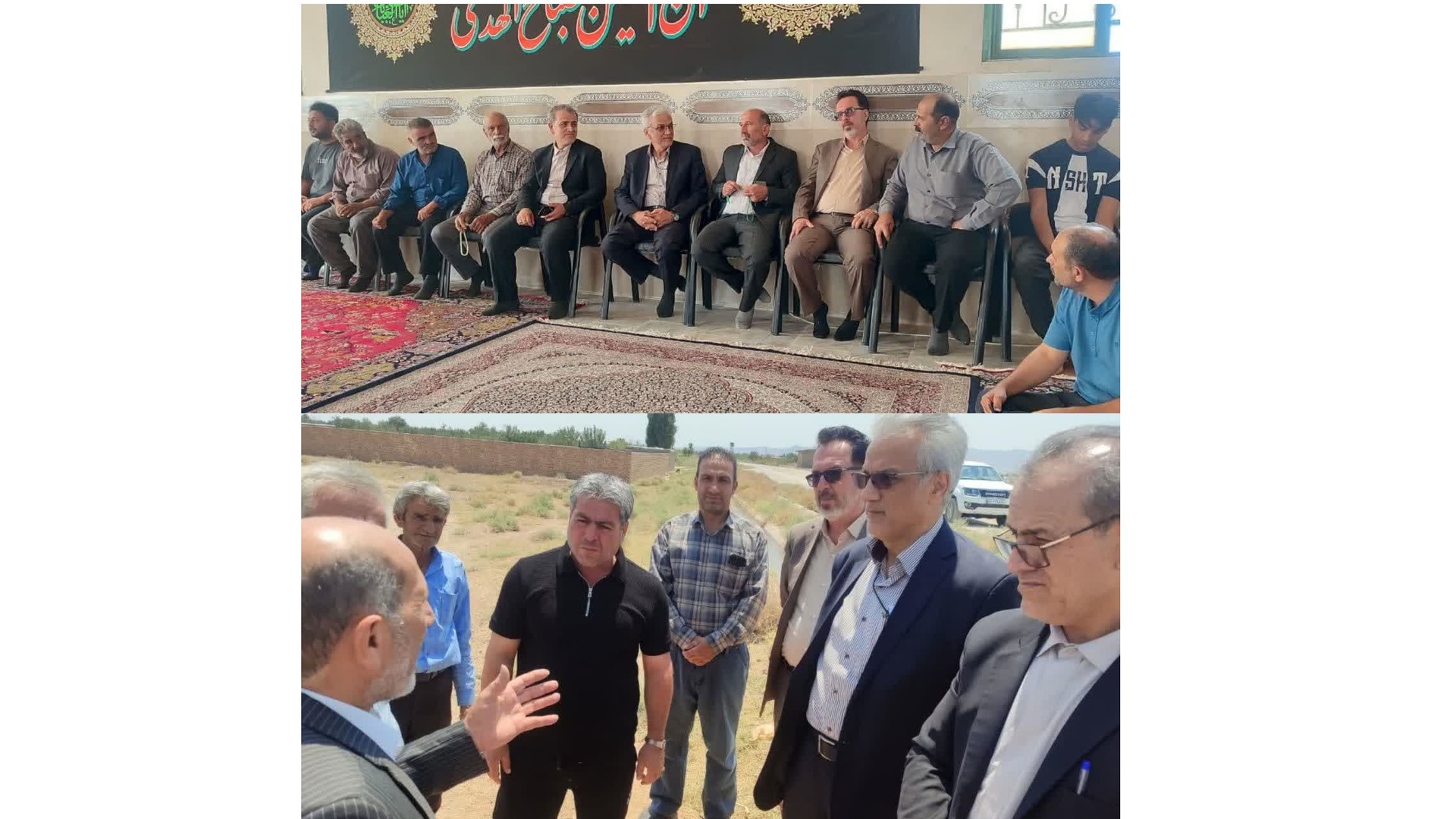 مشکل کم‌آبی و قطعی آب روستای کریم‌آباد مرتفع شد