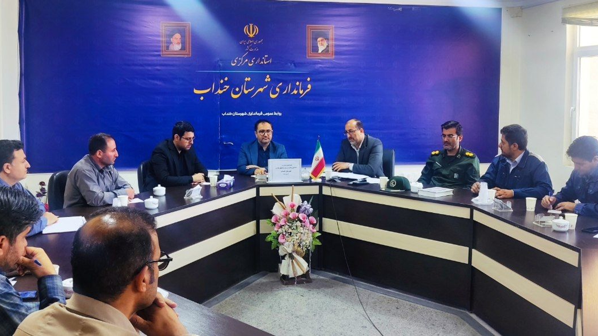 🔷 برگزاری جلسه کمیسیون مبارزه با قاچاق کالا و ارز شهرستان خنداب