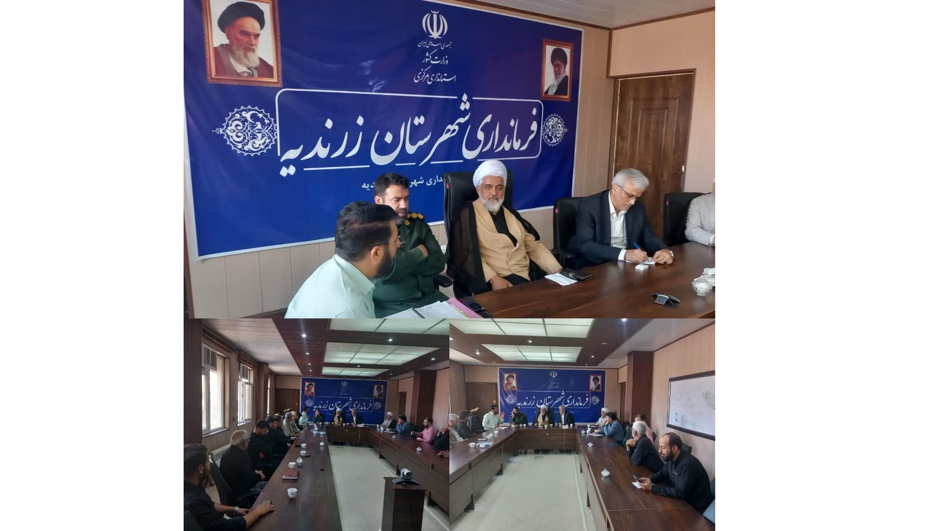 اولین جلسه شورای راهبردی تحقق محله‌های اسلامی در زرندیه برگزار شد