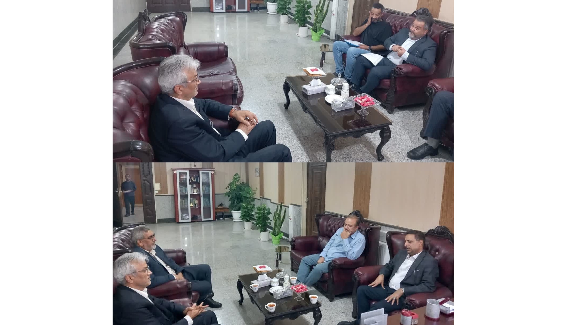 پای درد دل تولیدکنندگان شهرستان زرندیه با سرپرست فرمانداری