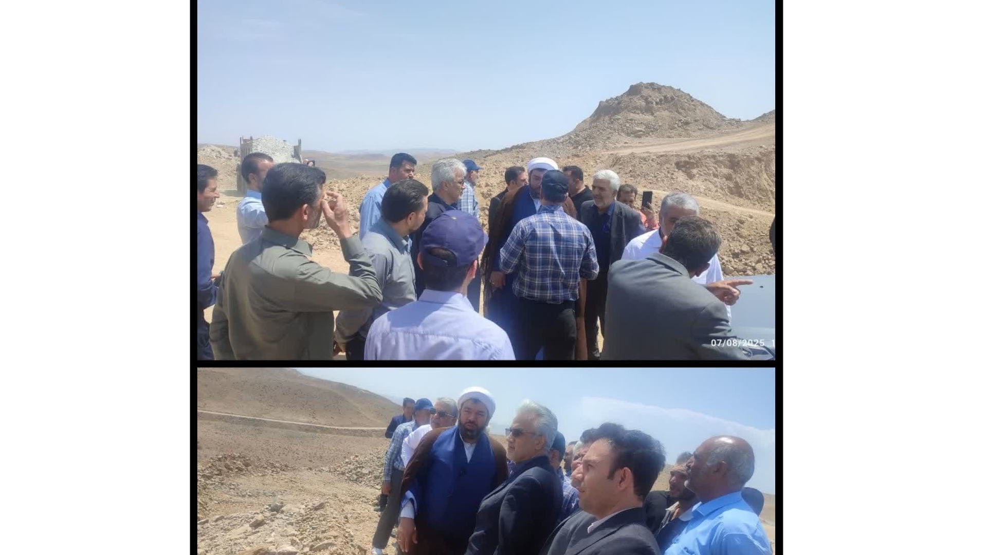 بررسی وضعیت معادن بخش خرقان با حضور نماینده مردم ساوه و زرندیه و مدیران کل استان