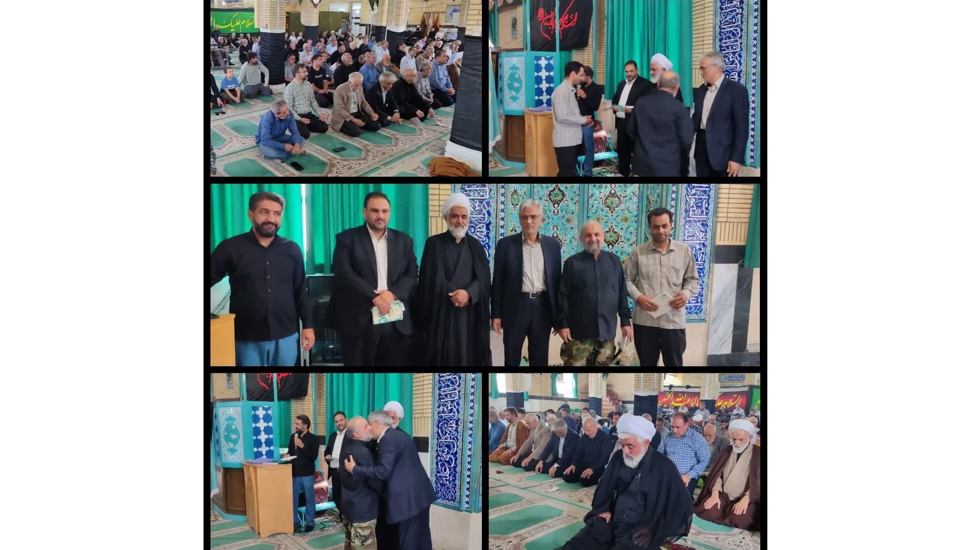 تجلیل از خبرنگاران و فعالان رسانه‌ای در مراسم نماز جمعه مامونیه