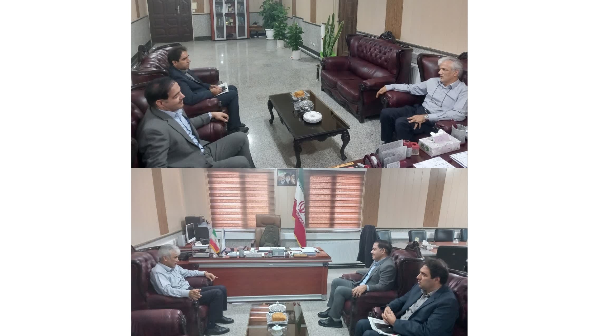 گفتگو درباره پروژه آسفالت محورهای روستایی در جلسه مدیرکل راهداری و فرماندار زرندیه