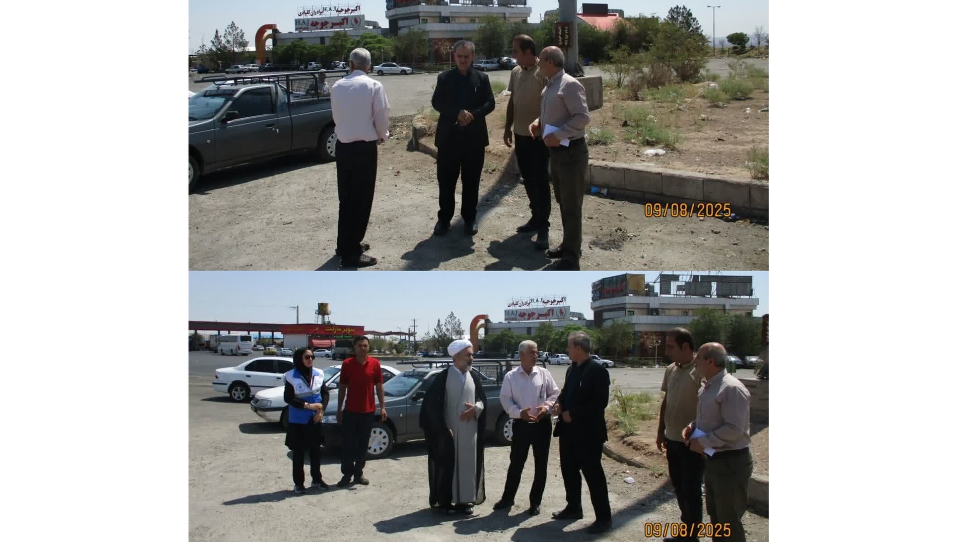 معاون سیاسی فرمانداری زرندیه از موکب شهدای روستای پیک در محور تهران-ساوه بازدید کرد