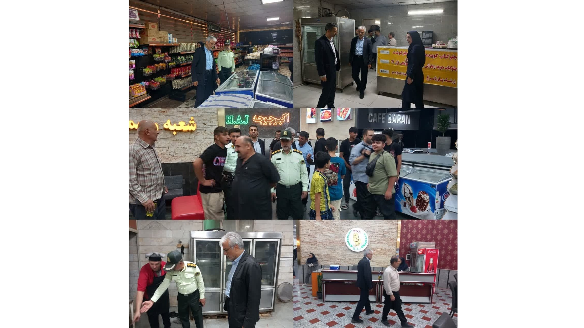 مهدی احمدی همراه با مدیران شهرستانی از مجتمع‌های بین‌راهی محورهای مواصلاتی زرندیه بازدید کرد