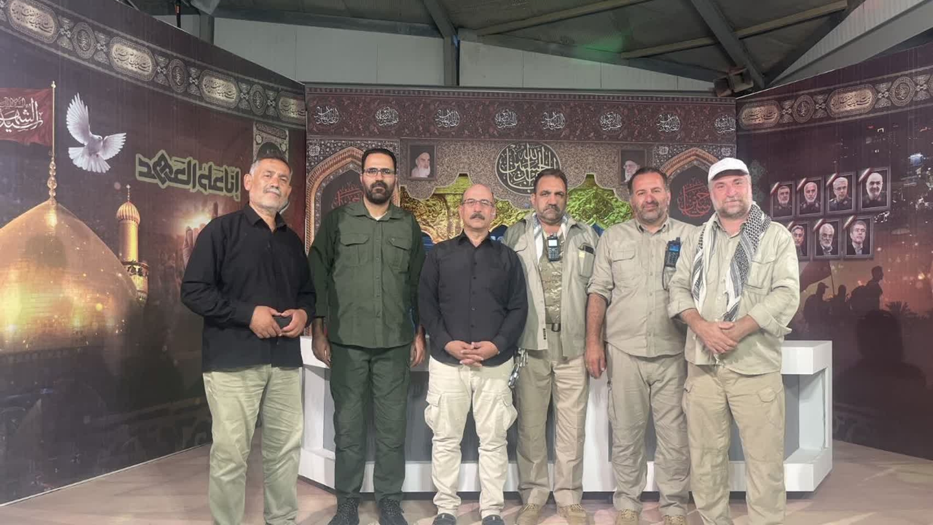 ارتباط زنده تلویزیونی از مرز مهران با شبکه آفتاب استان مرکزی