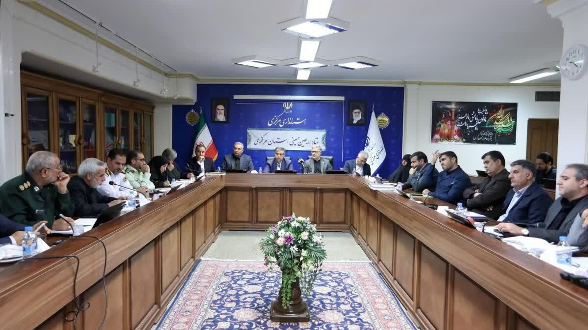 🔻جلسه ۳ ستاد اربعین حسینی استان مرکزی برگزار شد.