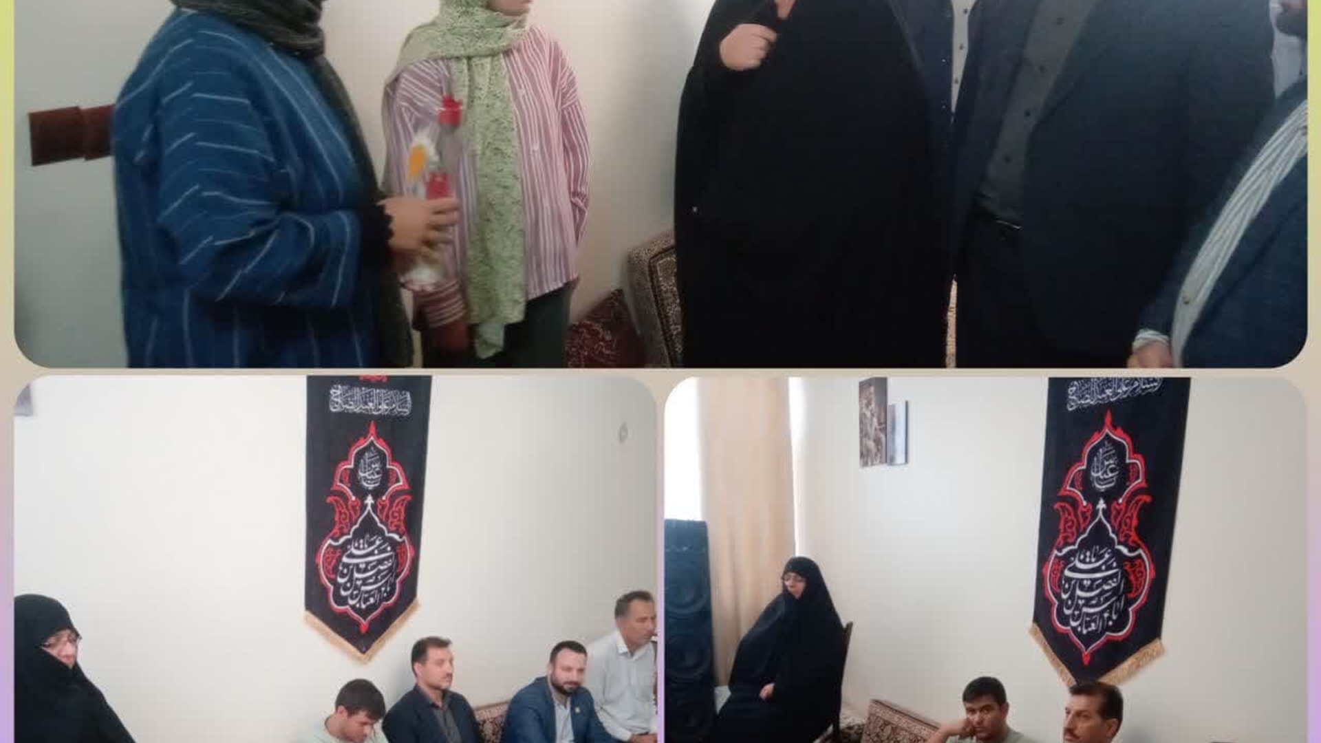 با حضور مفتح زاده مدیر کل امور زنان وخانواده استانداری و  وروانی فراهانی، سرپرست فرمانداری شهرستان شازند،  قاسمی، سرپرست معاونت سیاسی، امنیتی و اجتماعی فرمانداری و مدیران ادارات راه و شهرسازی، بهزیستی و بنیاد شهید و امور ایثارگران، با حضور در منزل جانباز ۱۵ درصد خانم فاطمه مرادی در شهر شازند دیدار و از ایشان تجلیل به عمل آوردند.