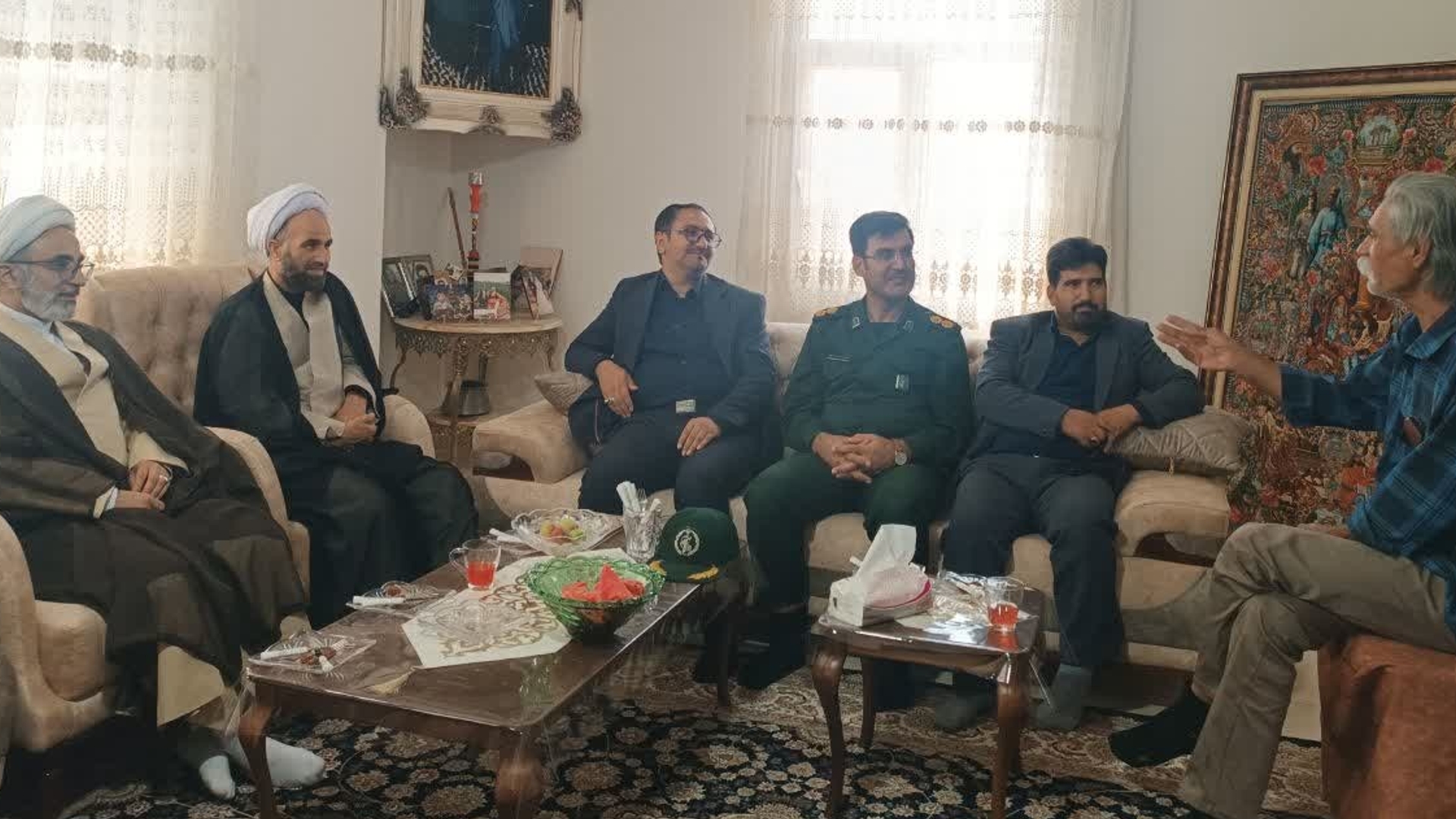 🔘 دیدار و تجلیل از آزاده سرافراز منصور برفی در روستای استوه