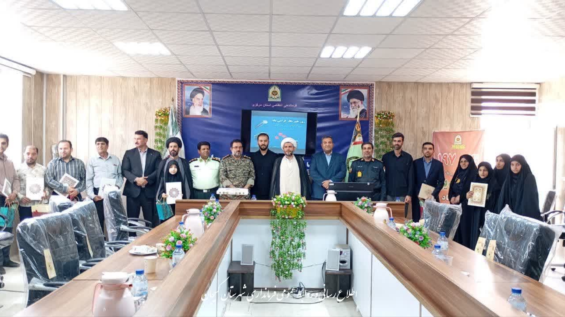 🔻قدردانی از اصحاب رسانه ای شهرستان کمیجان در آیین بزرگداشت روز خبرنگار