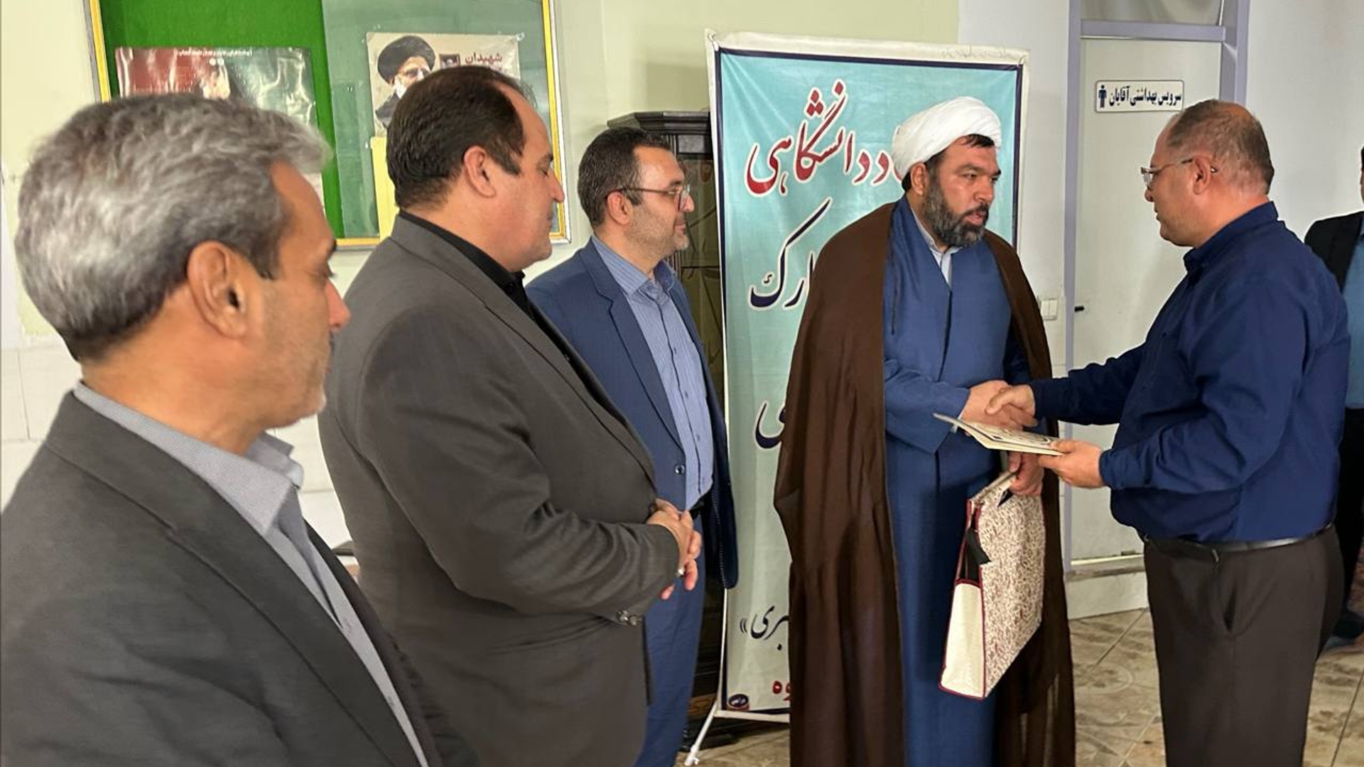 حضور فرماندار ویژه ساوه در جهاد دانشگاهی ساوه