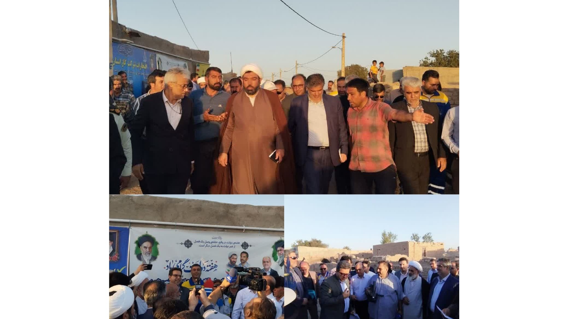 روستای علی‌آباد بخش زاویه از نعمت گاز خانگی بهره‌مند شد