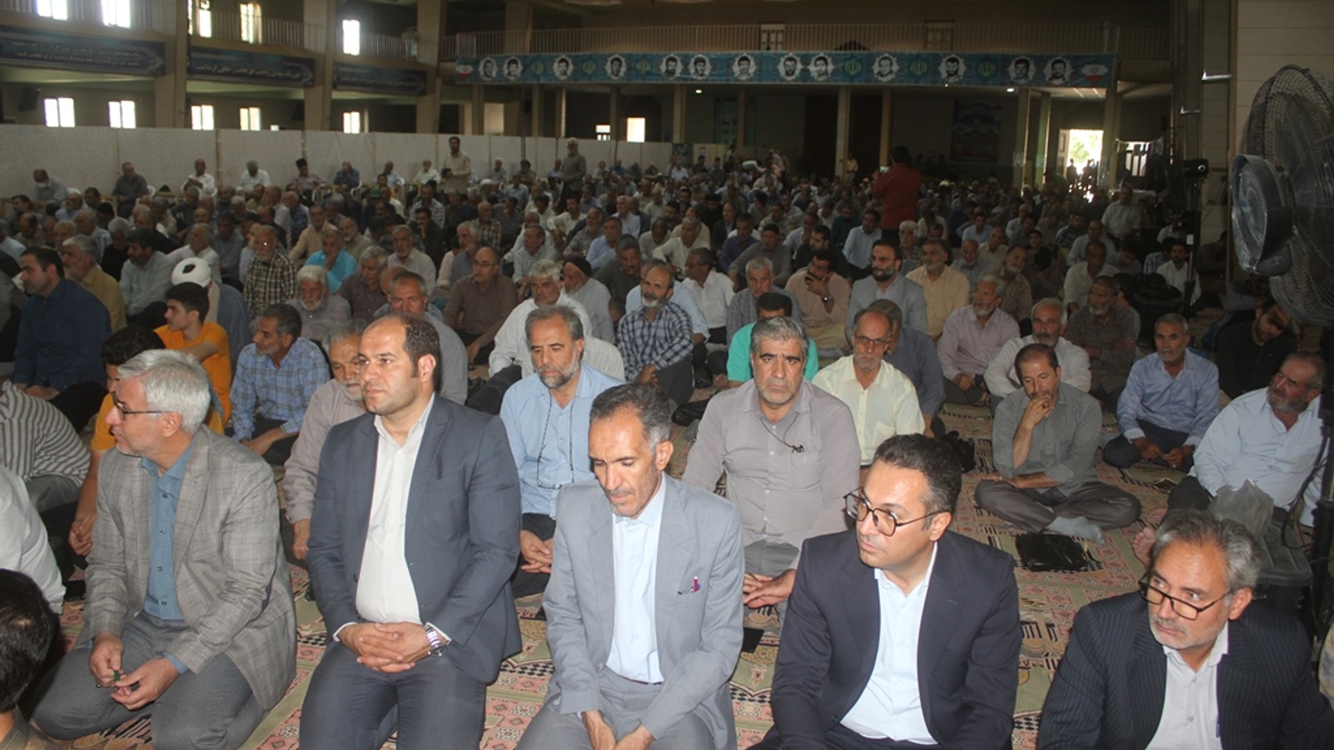 سخنرانی فرماندار در مصلی امام خمینی (ره) خمین بمناسبت هفته دولت 1404