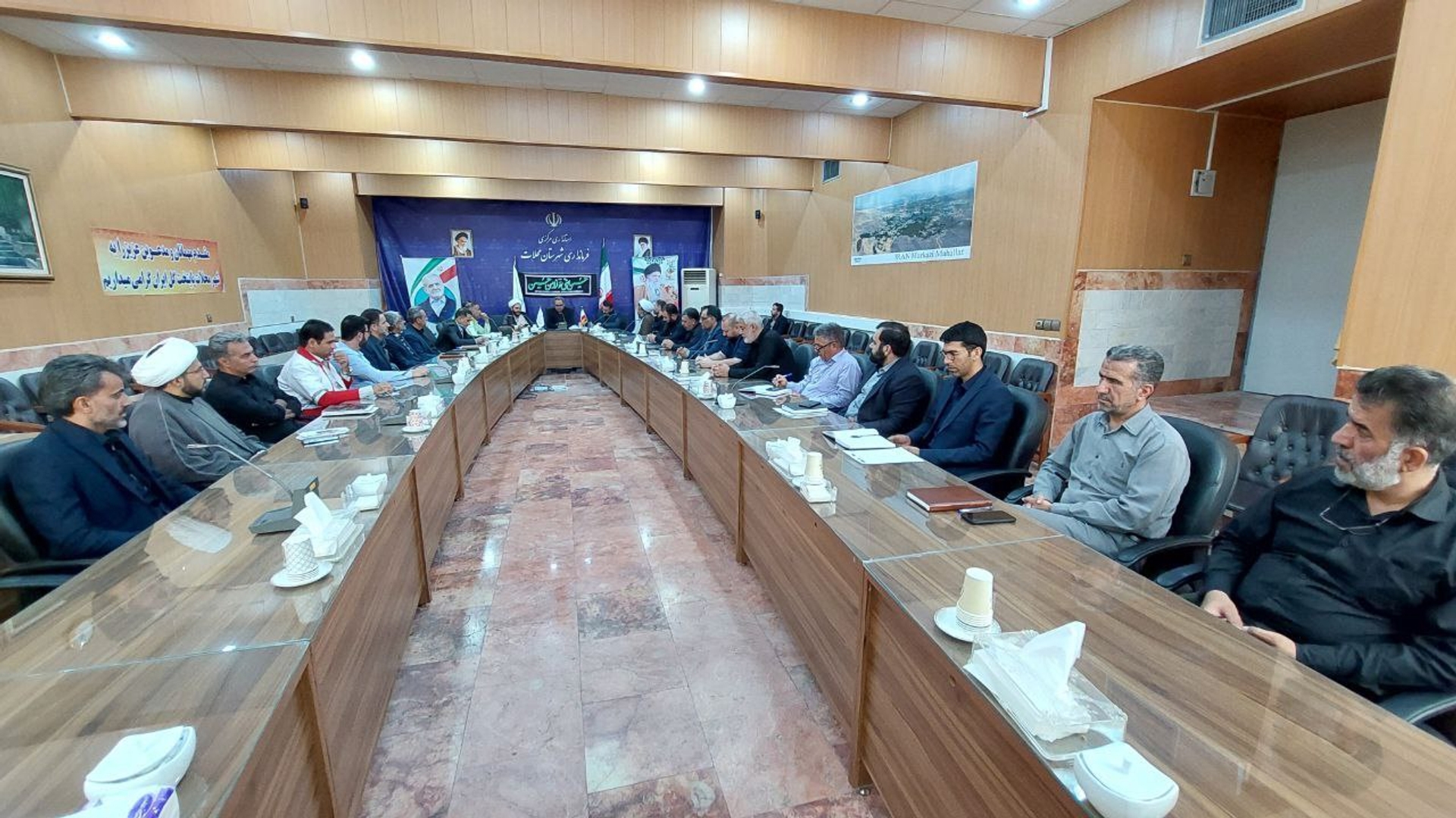 جلسه ستاد اربعین شهرستان محلات برگزار شد.