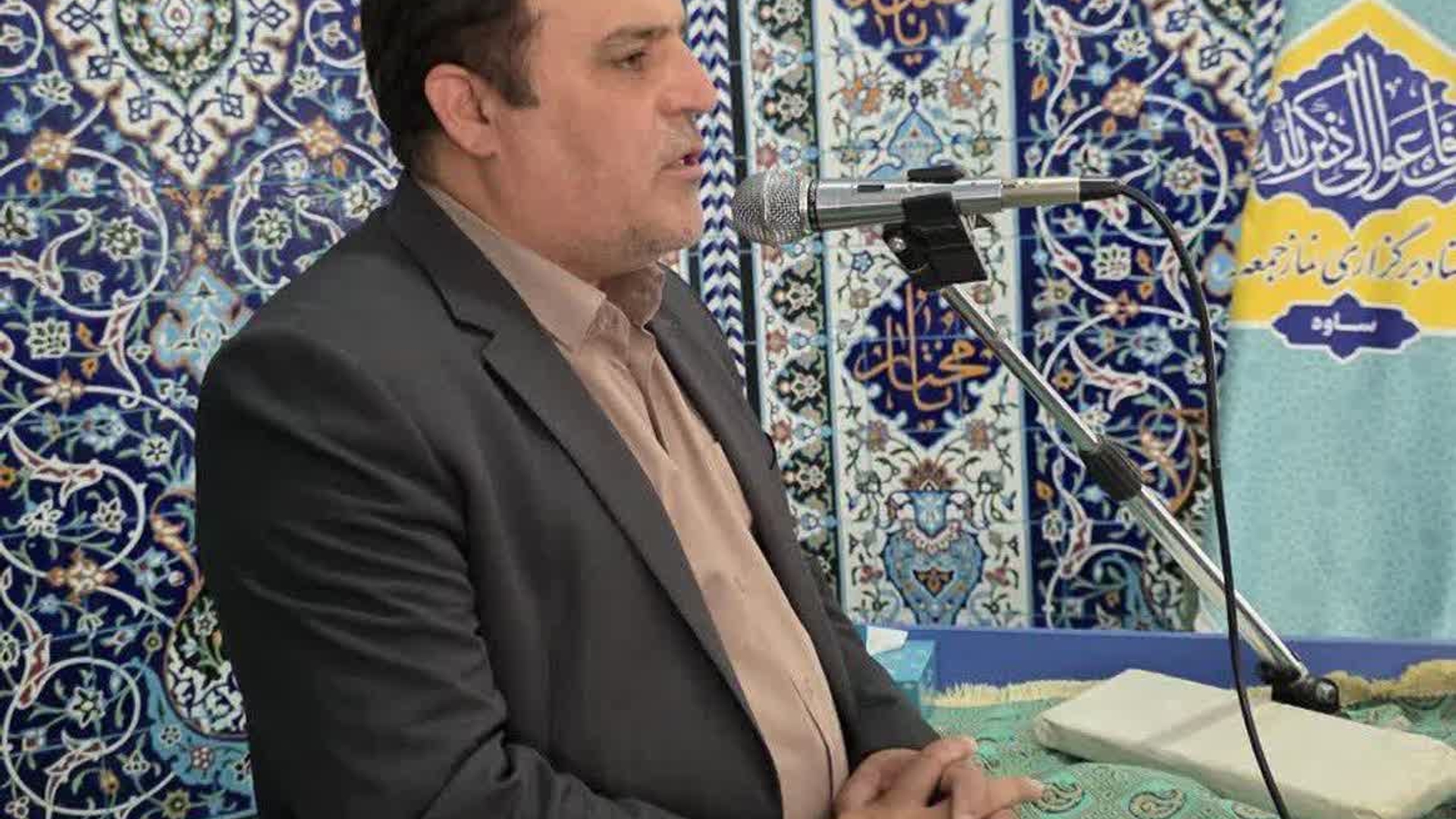 سخنرانی فرماندار در نماز جمعه همزمان با هفته دولت