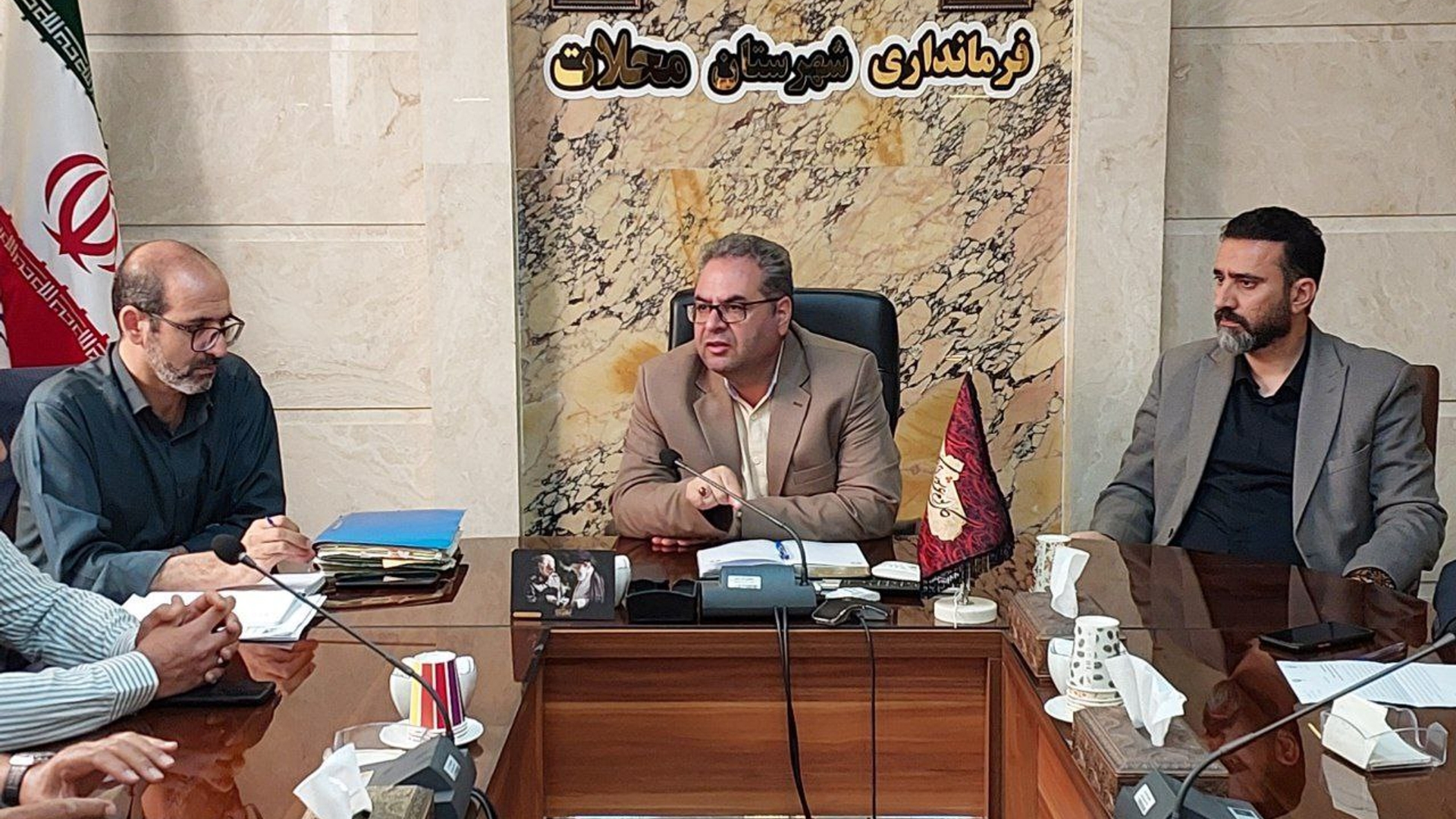 جلسه پیگیری راه‌های تامین آب کشاورزی شهرنیمور، باقرآباد و روستاهای منطقه برگزار شد.