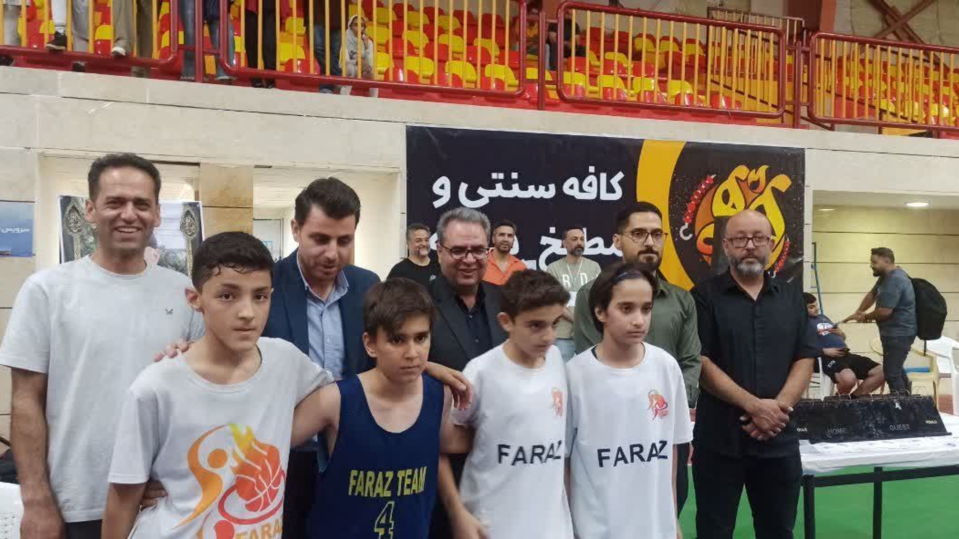 برگزاری آیین اختتامیه مسابقات بسکتبال استانی ۳×۳ در محلات