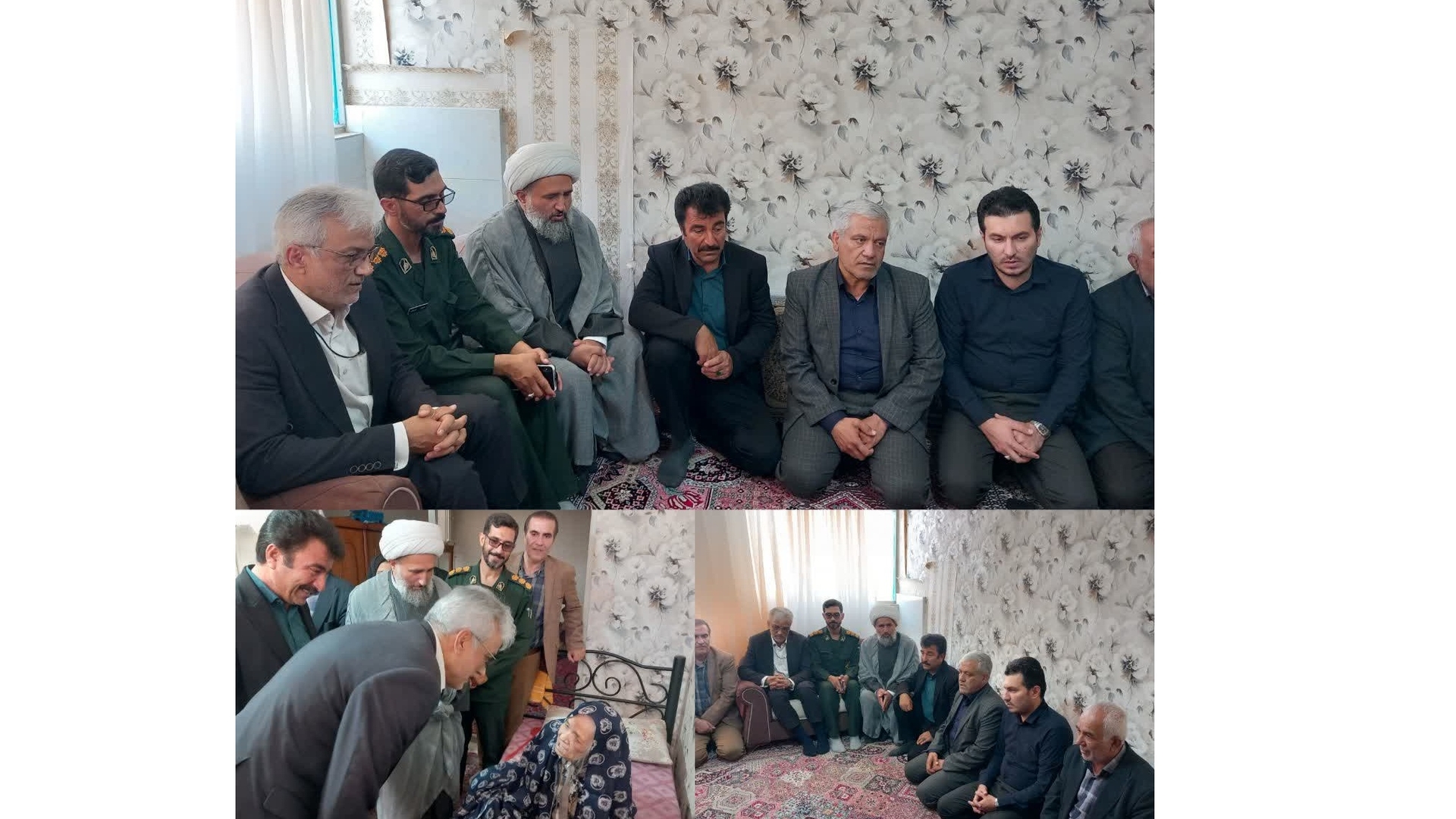 فرماندار زرندیه با خانواده شهید علی اصغر رضالو دیدار و تجلیل کرد