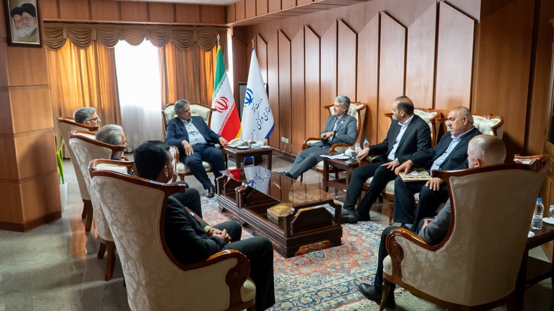 دیدار استاندار و معاون سیاسی، امنیتی و اجتماعی استانداری مرکزی با رئیس فدراسیون ورزش‌های جانبازان