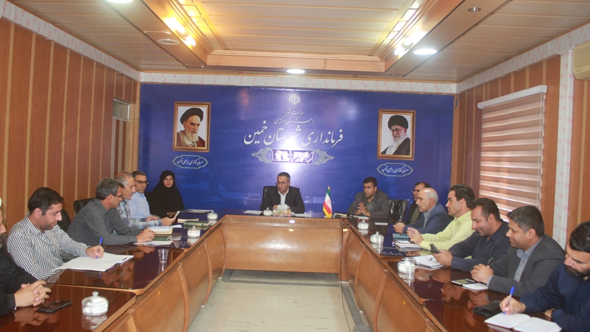 چهارمین جلسه کارگروه پیشگیری از ساخت و ساز غیر مجاز در شهرستان خمین در سال 1404 برگزار شد