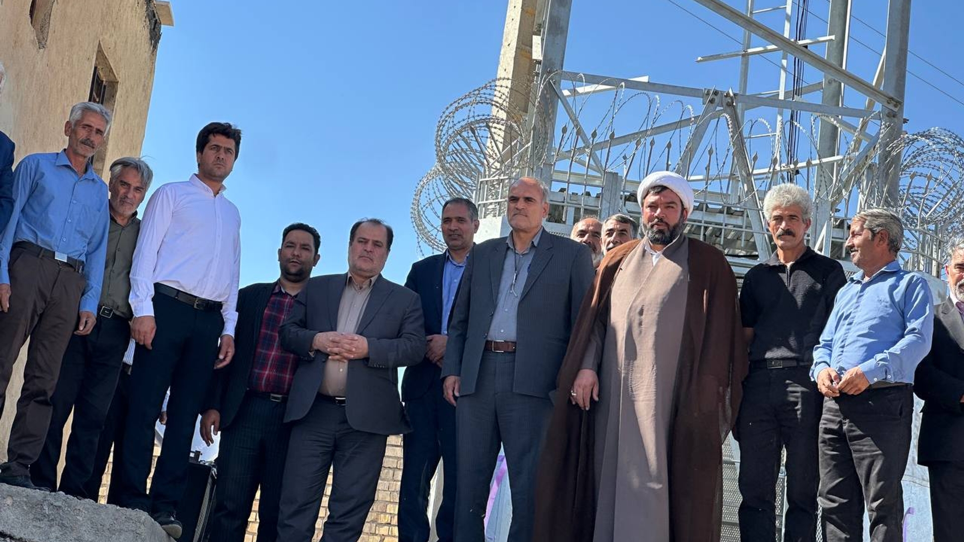 افتتاح سایت BTS در بخش نوبران با پوشش چهار روستا