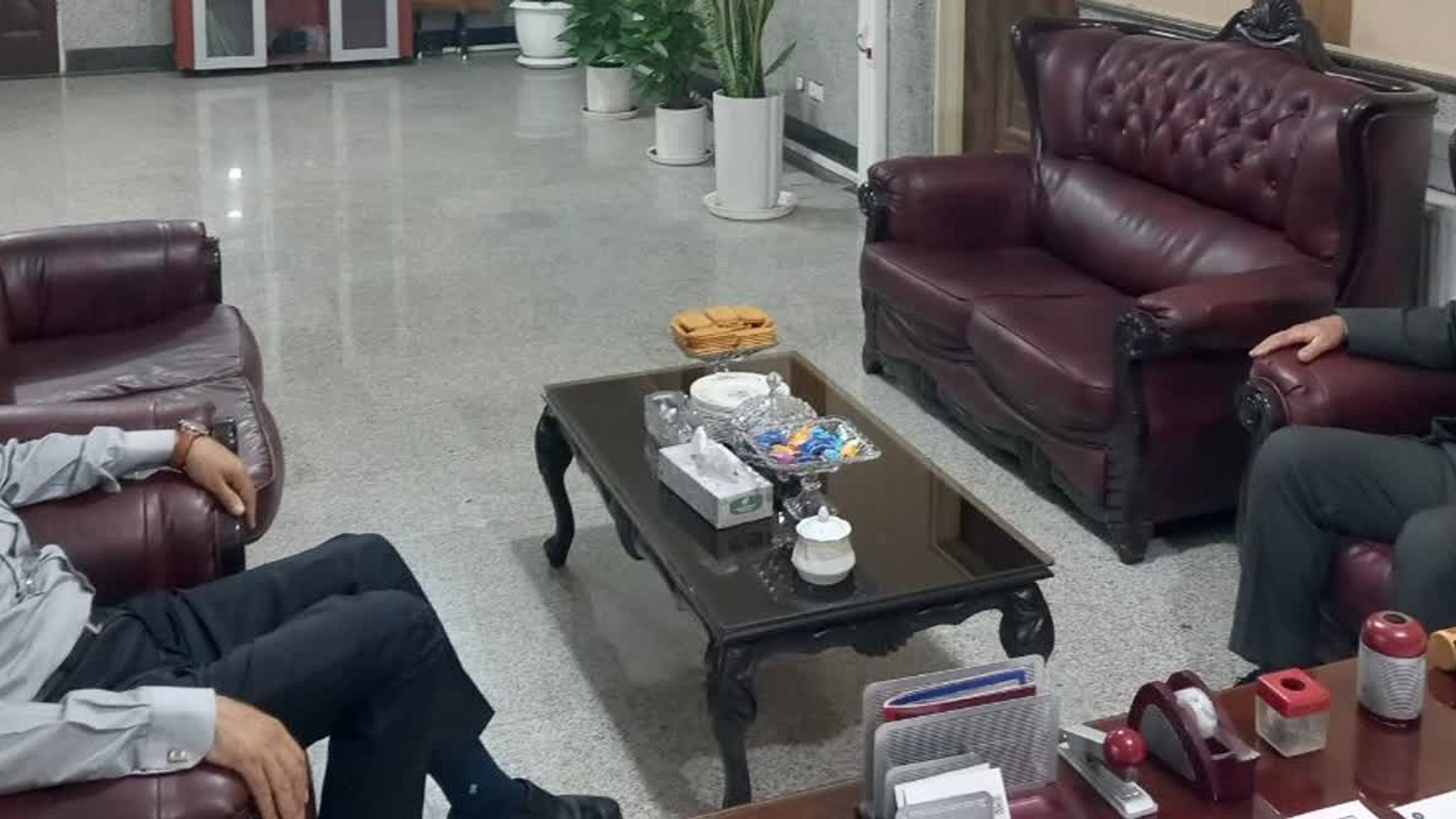 گزارش آخرین وضعیت کشاورزی زرندیه در دیدار رئیس جهاد کشاورزی با فرماندار