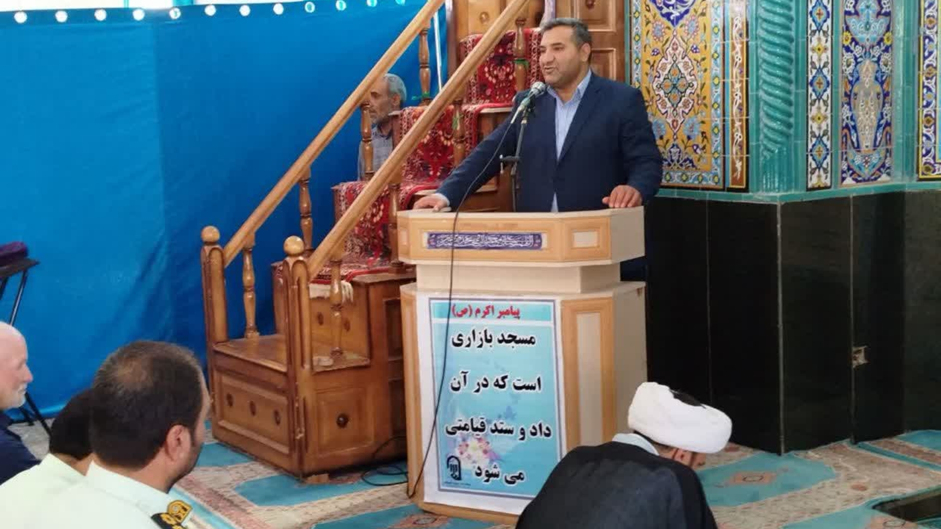 🔻ارائه گزارش عملکرد و دستاوردهای دولت وفاق در شهرستان کمیجان توسط فرماندار در آیین عبادی ـ سیاسی نماز جمعه