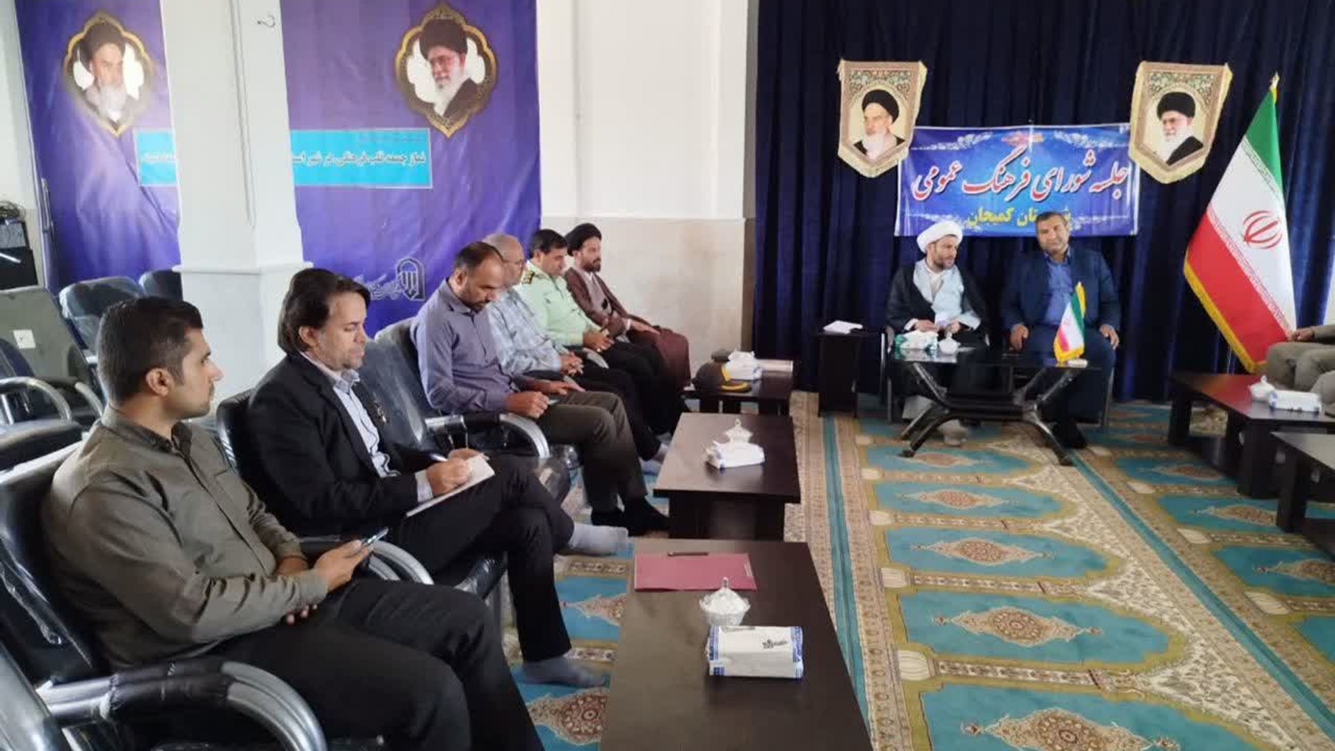 🔻 برگزاری جلسه شورای فرهنگ عمومی شهرستان کمیجان با حضور فرماندار