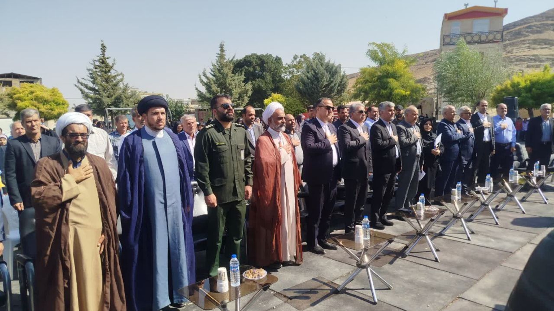 مراسم افتتاحیه سومین جشنواره فرش جیریا با حضور فرماندار شهرستان اراک