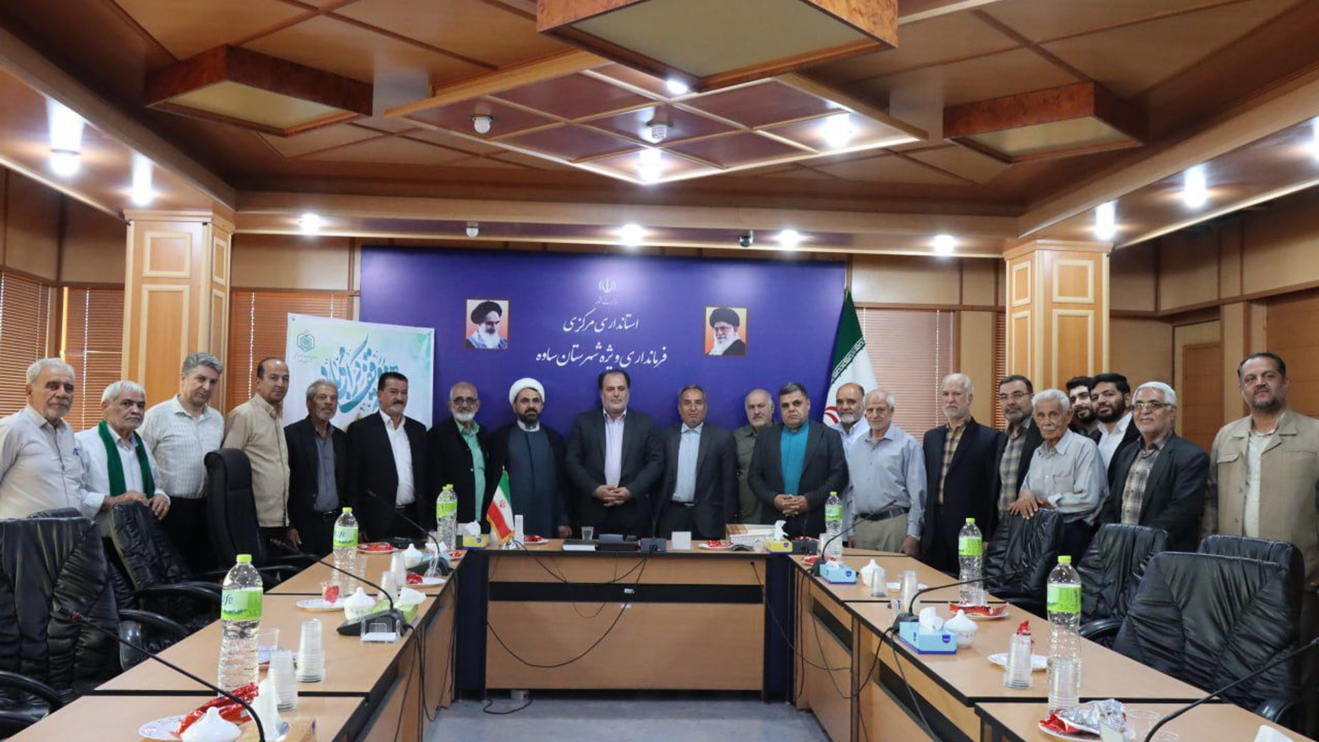 دیدار با فرماندار به مناسبت روز وقف