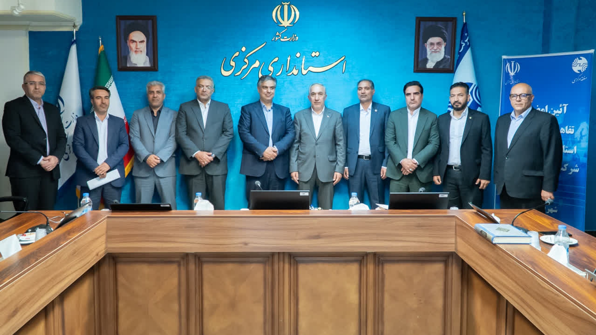 امضای تفاهم‌نامه توسعه زیرساخت شبکه فیبر نوری، هوشمندسازی و اقتصاد دیجیتال در استان مرکزی