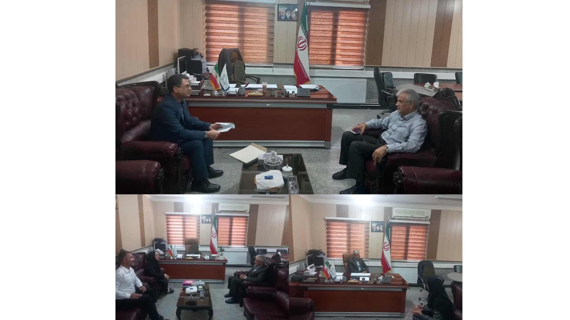 نشست مدیران دستگاه‌های اجرایی با فرماندار شهرستان