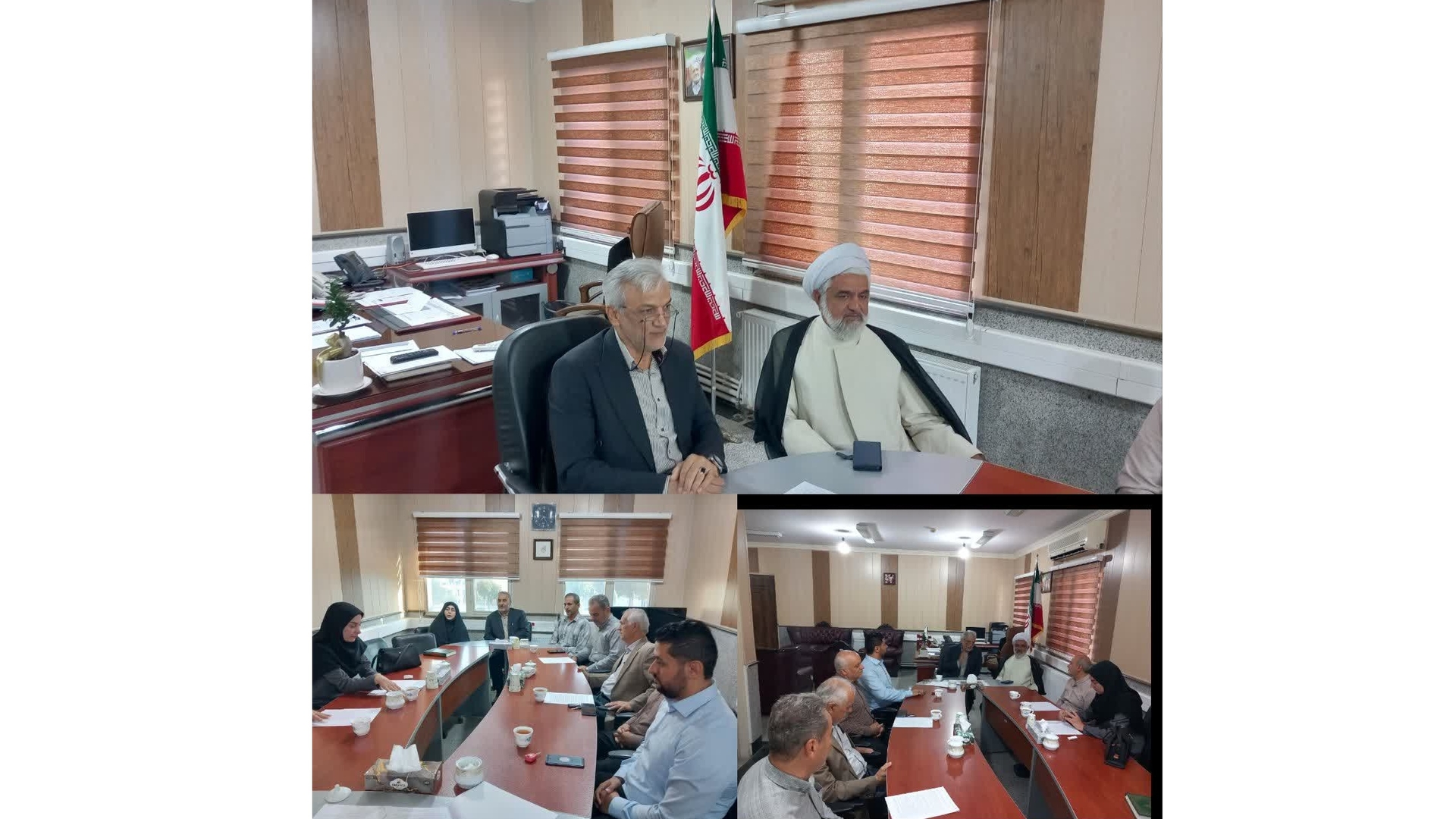 جلسه بررسی مشکلات آستان مقدس امامزاده سید منصور (ع) در مامونیه برگزار شد