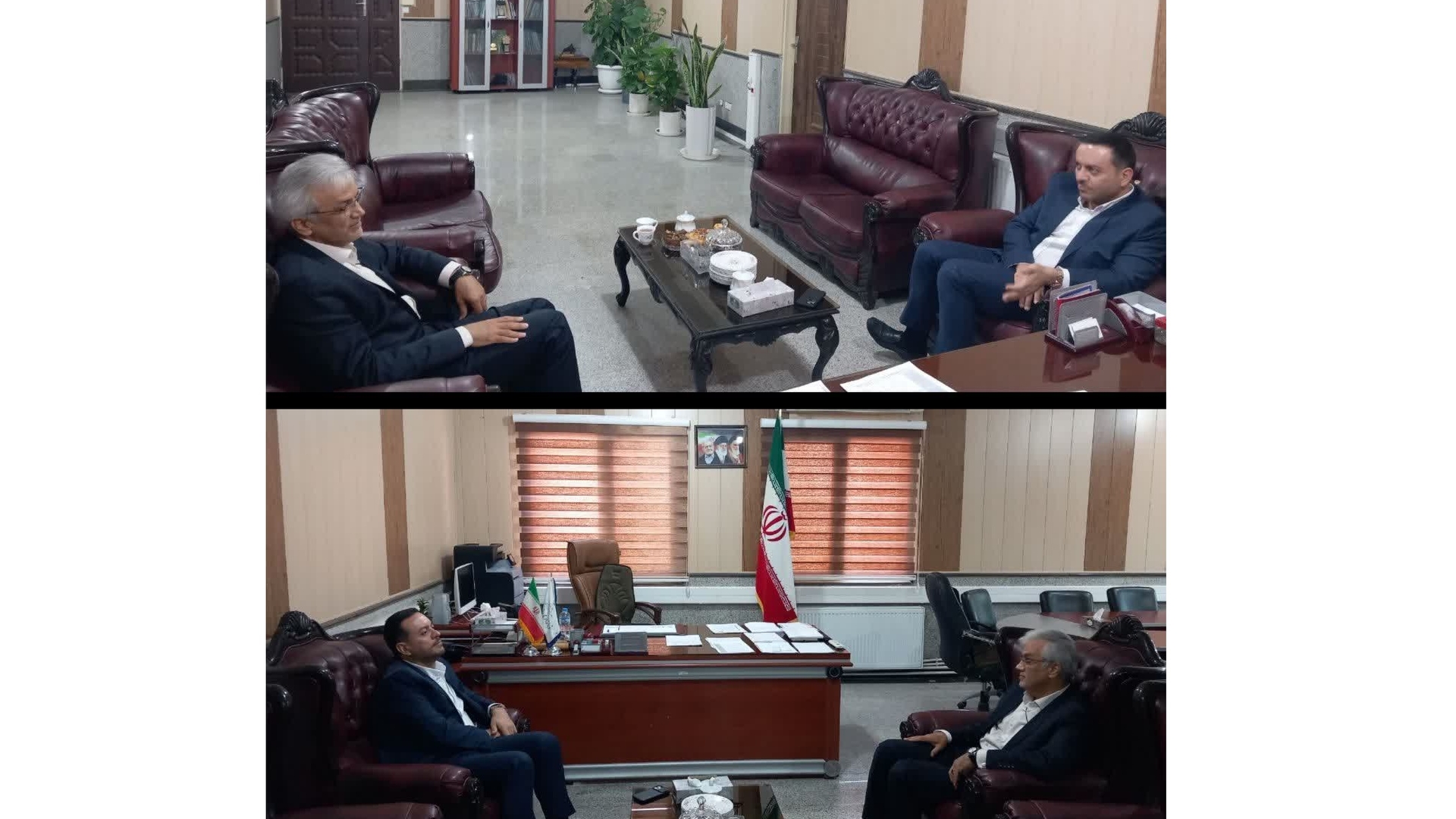 مدیران واحدهای تولیدی شهرستان زرندیه با فرماندار دیدار و گفتگو کردند