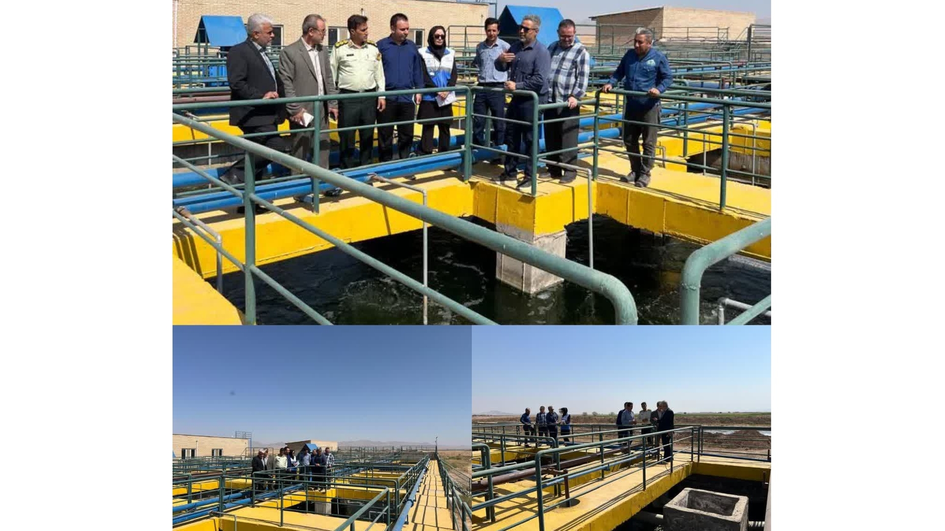 بازدید سرپرست معاونت سیاسی و مسئولان شهرستان زرندیه از شرکت کشت و صنعت علوی